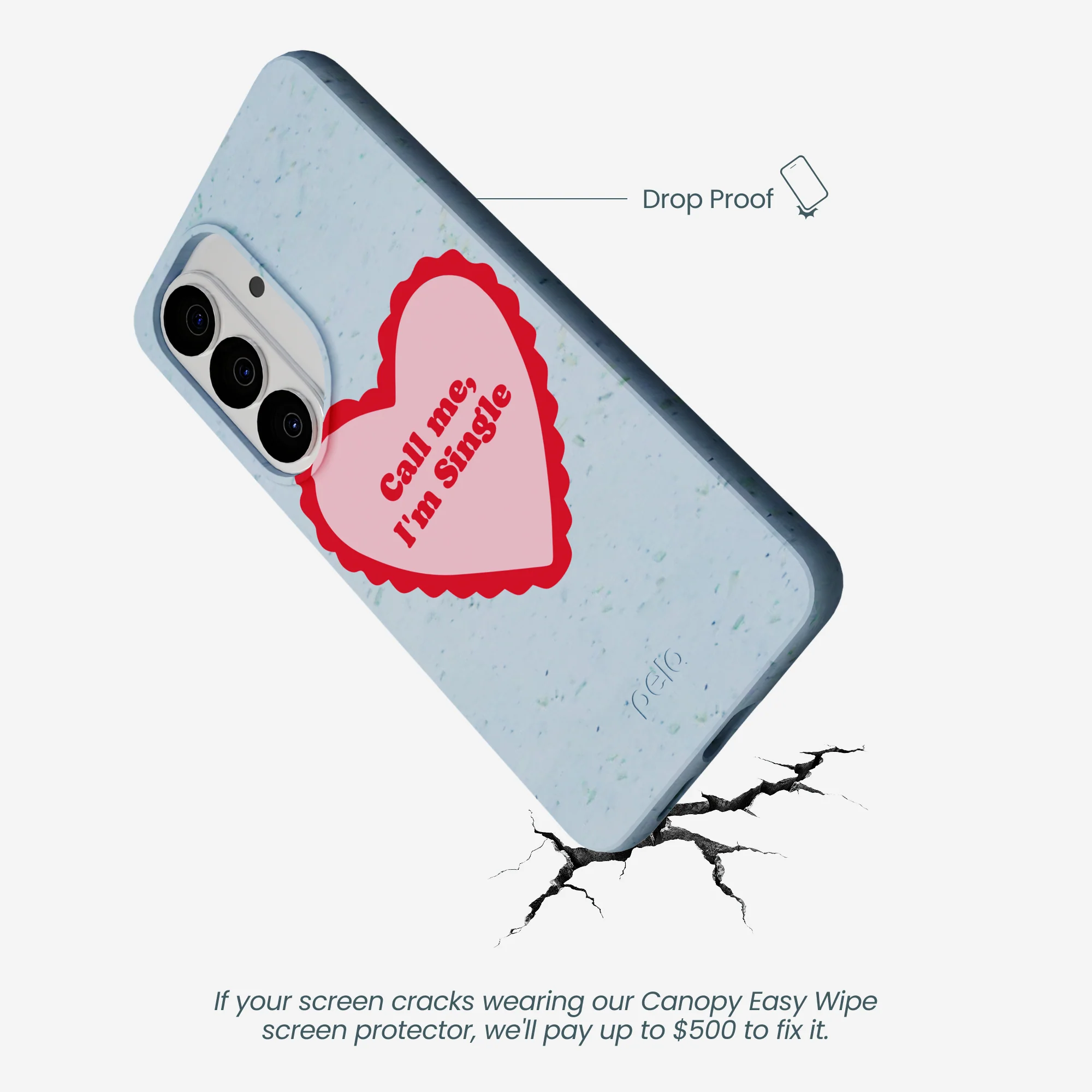Powder Blue Call Me Samsung Galaxy S26 Case - Image 5