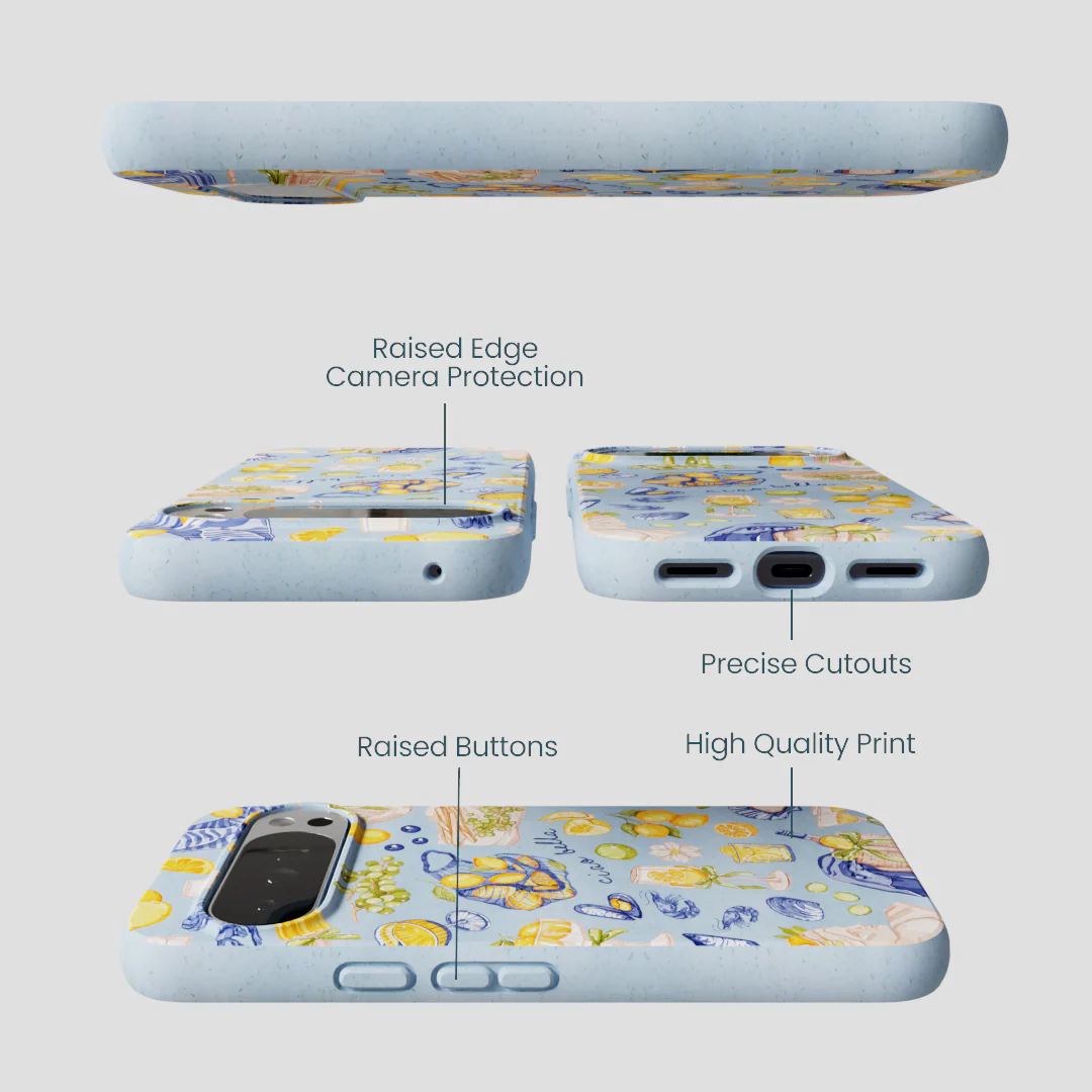 Powder Blue Ciao Bella Google Pixel 10 Pro XL Case - Image 3