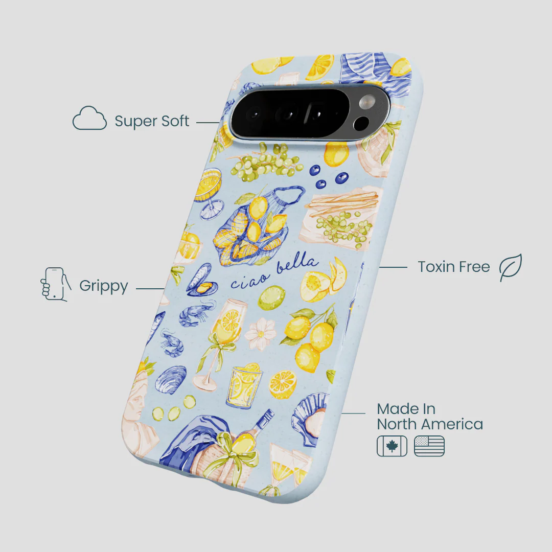 Powder Blue Ciao Bella Google Pixel 10 Pro XL Case - Image 4