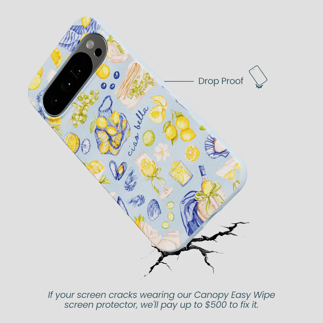 Powder Blue Ciao Bella Google Pixel 10 Pro XL Case - Image 5
