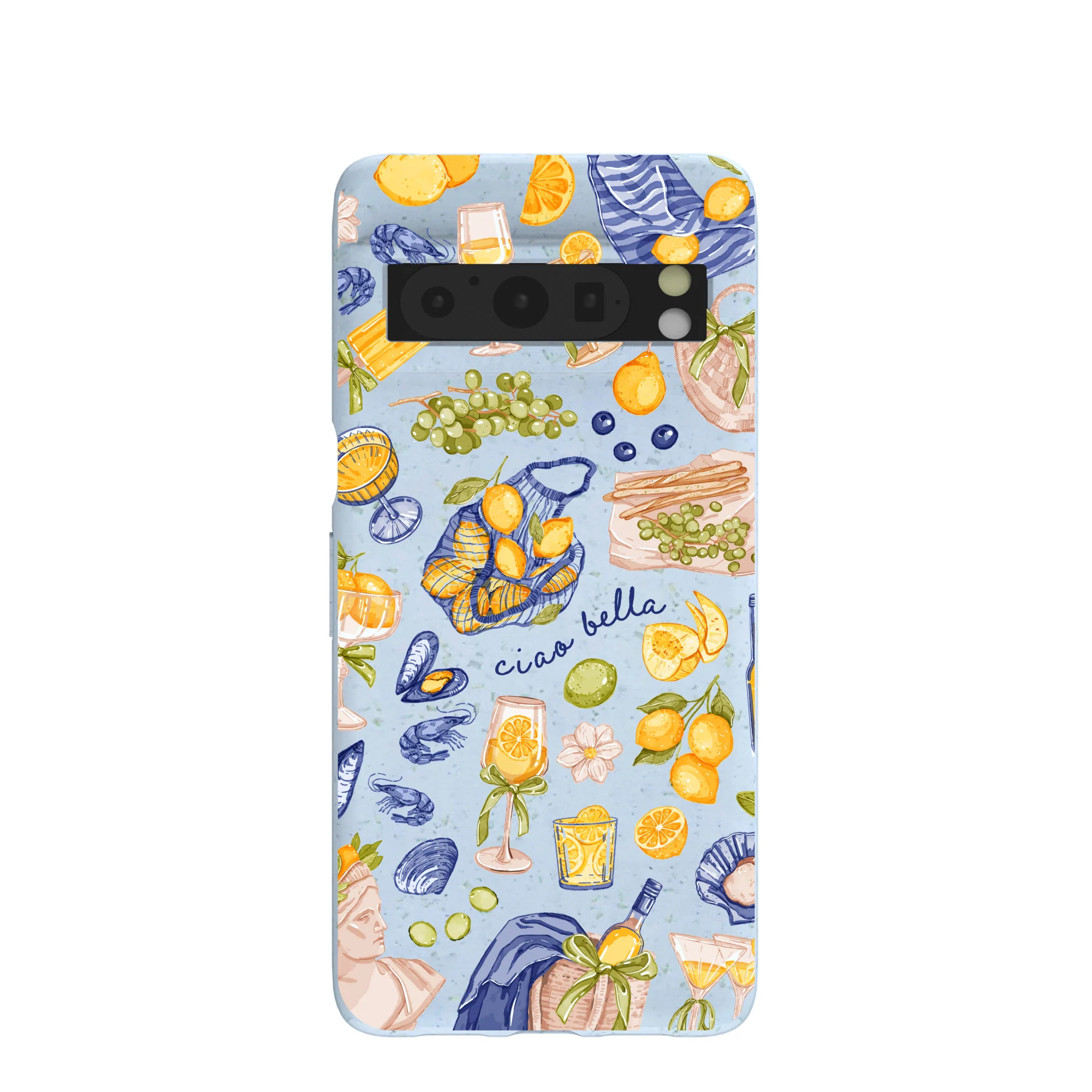 Powder Blue Ciao Bella Google Pixel 8 Pro Case