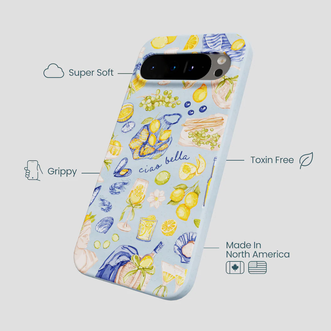Powder Blue Ciao Bella Google Pixel 9 Pro XL Case - Image 4