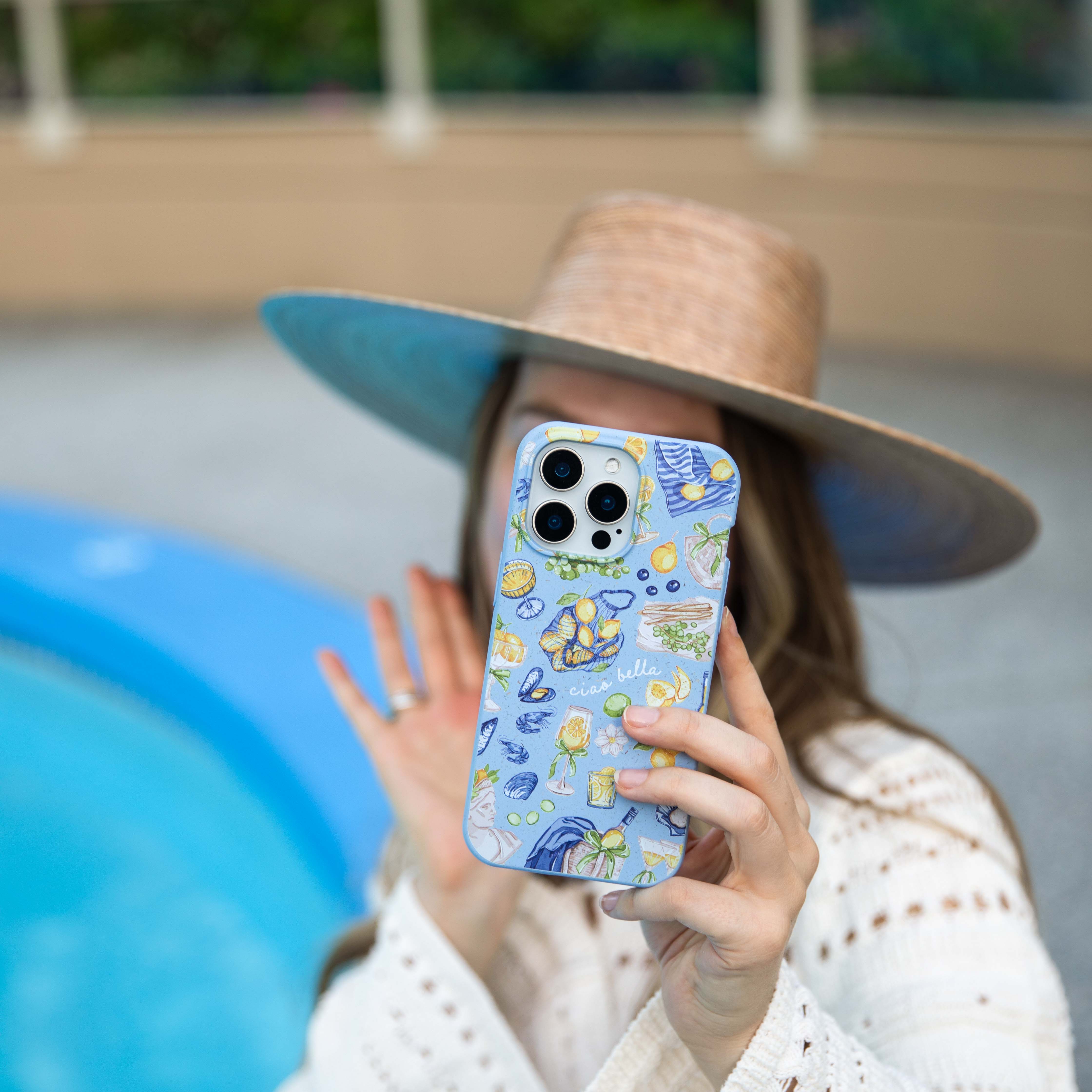 Powder Blue Ciao Bella Google Pixel 9 Pro XL Case - Image 9