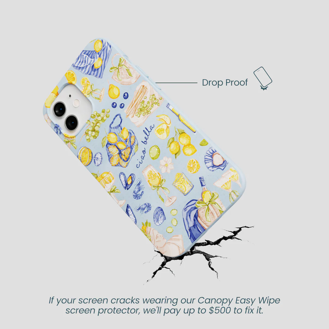 Powder Blue Ciao Bella iPhone 12/ iPhone 12 Pro Case - Image 5