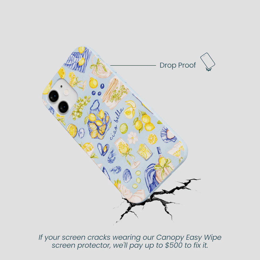 Powder Blue Ciao Bella iPhone 12 Mini Case - Image 5