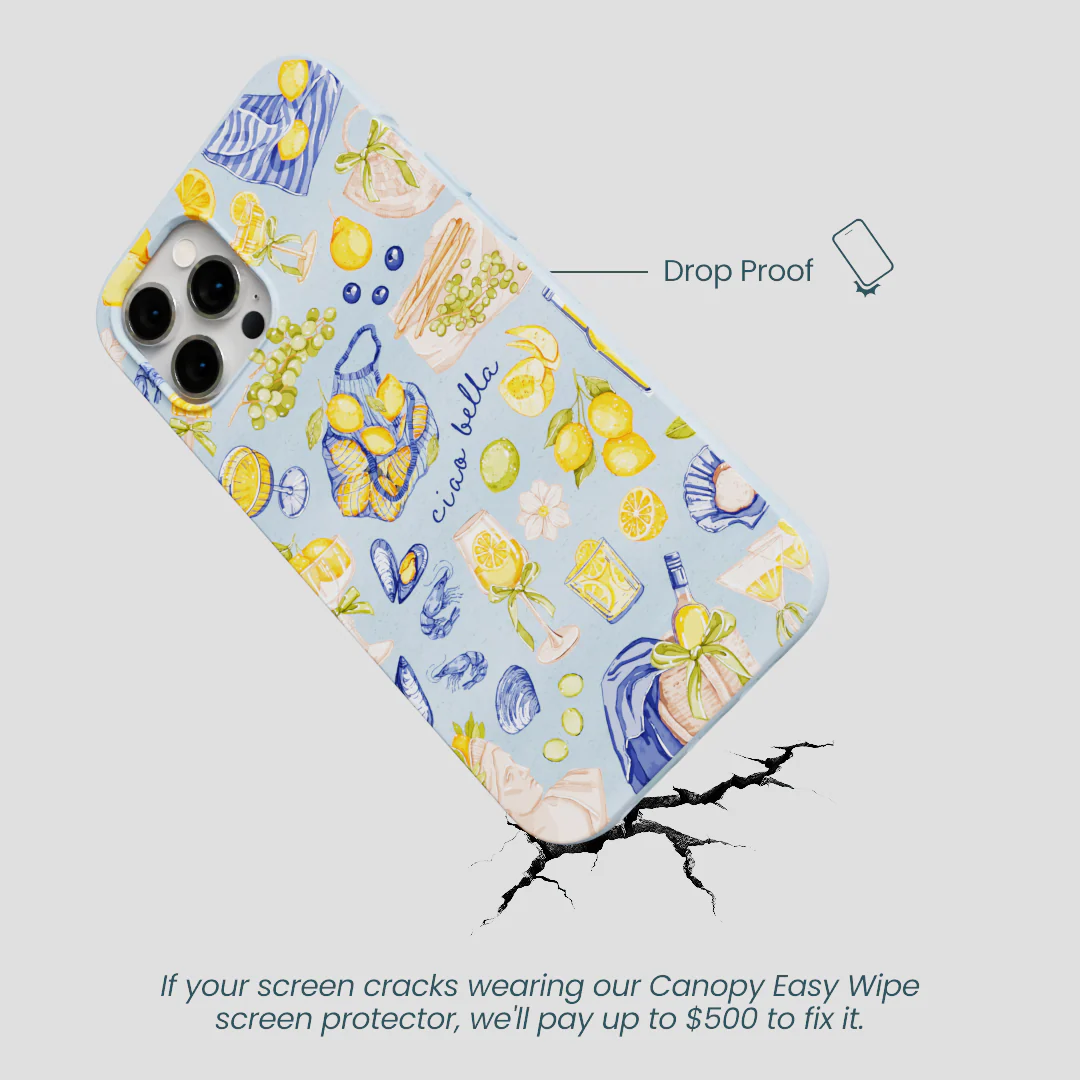 Powder Blue Ciao Bella iPhone 12 Pro Max Case - Image 5