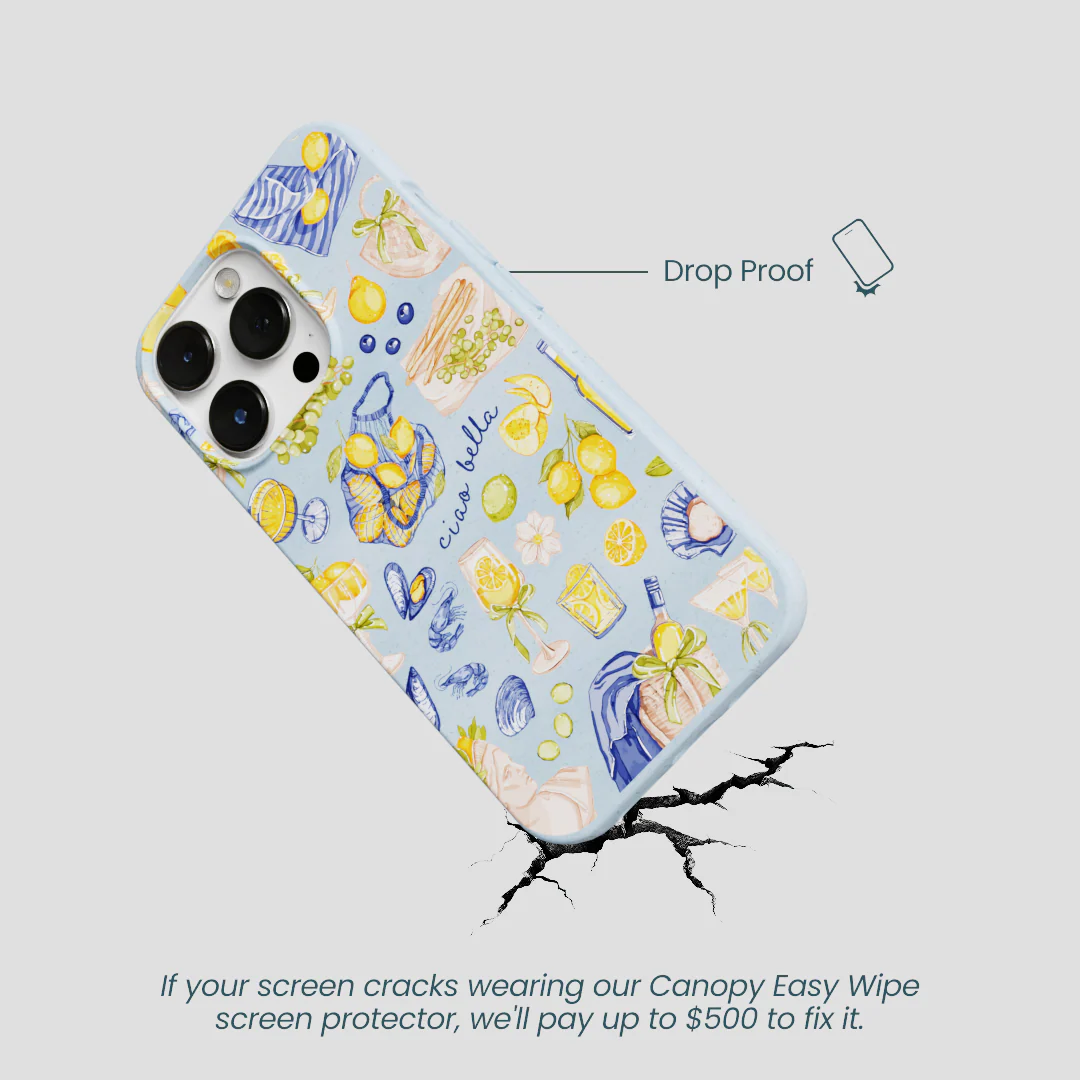 Powder Blue Ciao Bella iPhone 13 Pro Case - Image 5
