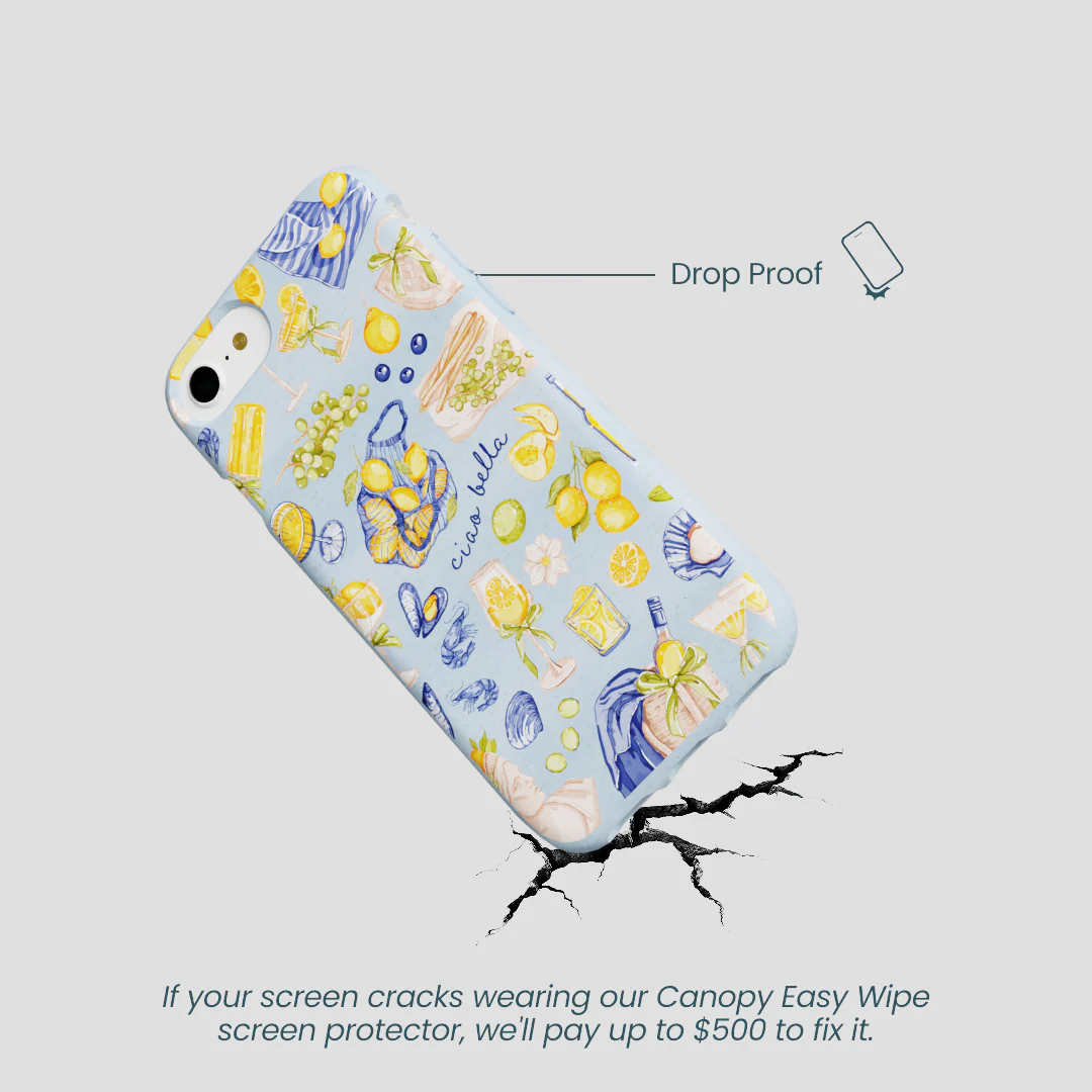 Powder Blue Ciao Bella iPhone 6/6s/7/8/SE Case - Image 5
