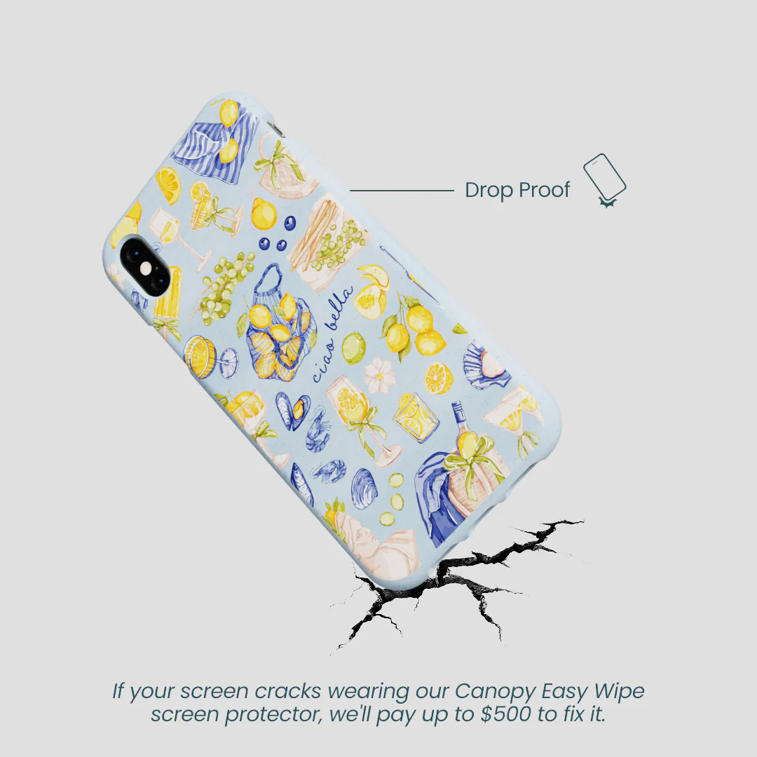 Powder Blue Ciao Bella iPhone XR Case - Image 5