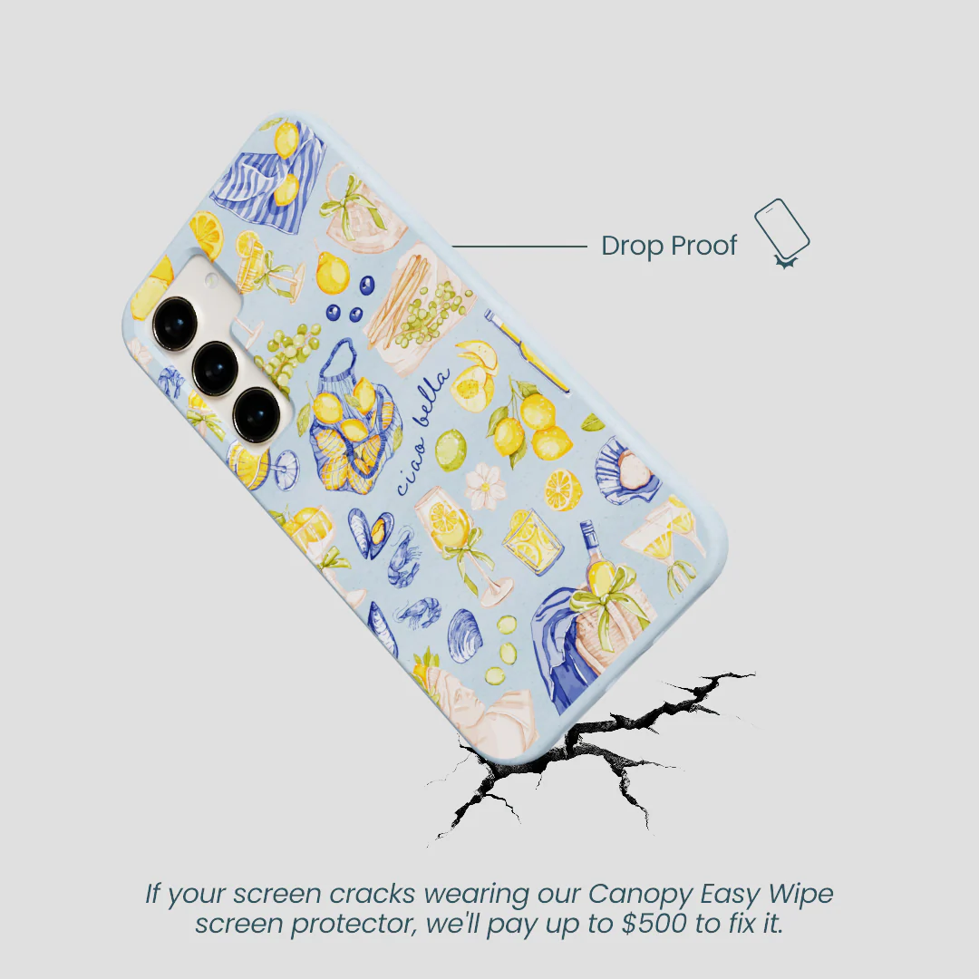 Powder Blue Ciao Bella Samsung Galaxy S23 Case - Image 5