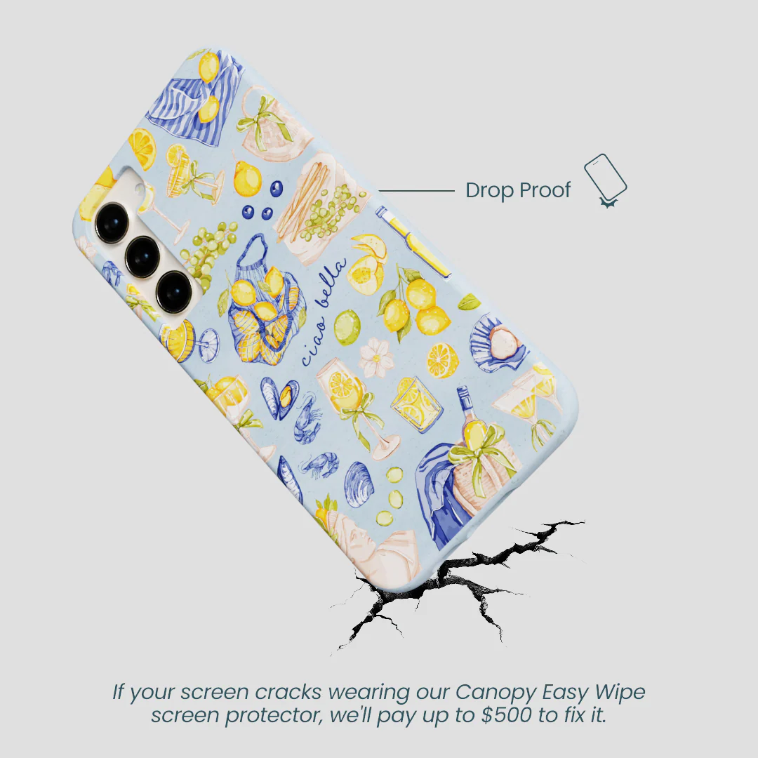 Powder Blue Ciao Bella Samsung Galaxy S23+(Plus) Case - Image 5
