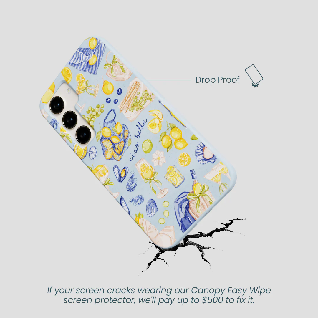 Powder Blue Ciao Bella Samsung Galaxy S24 Case - Image 5