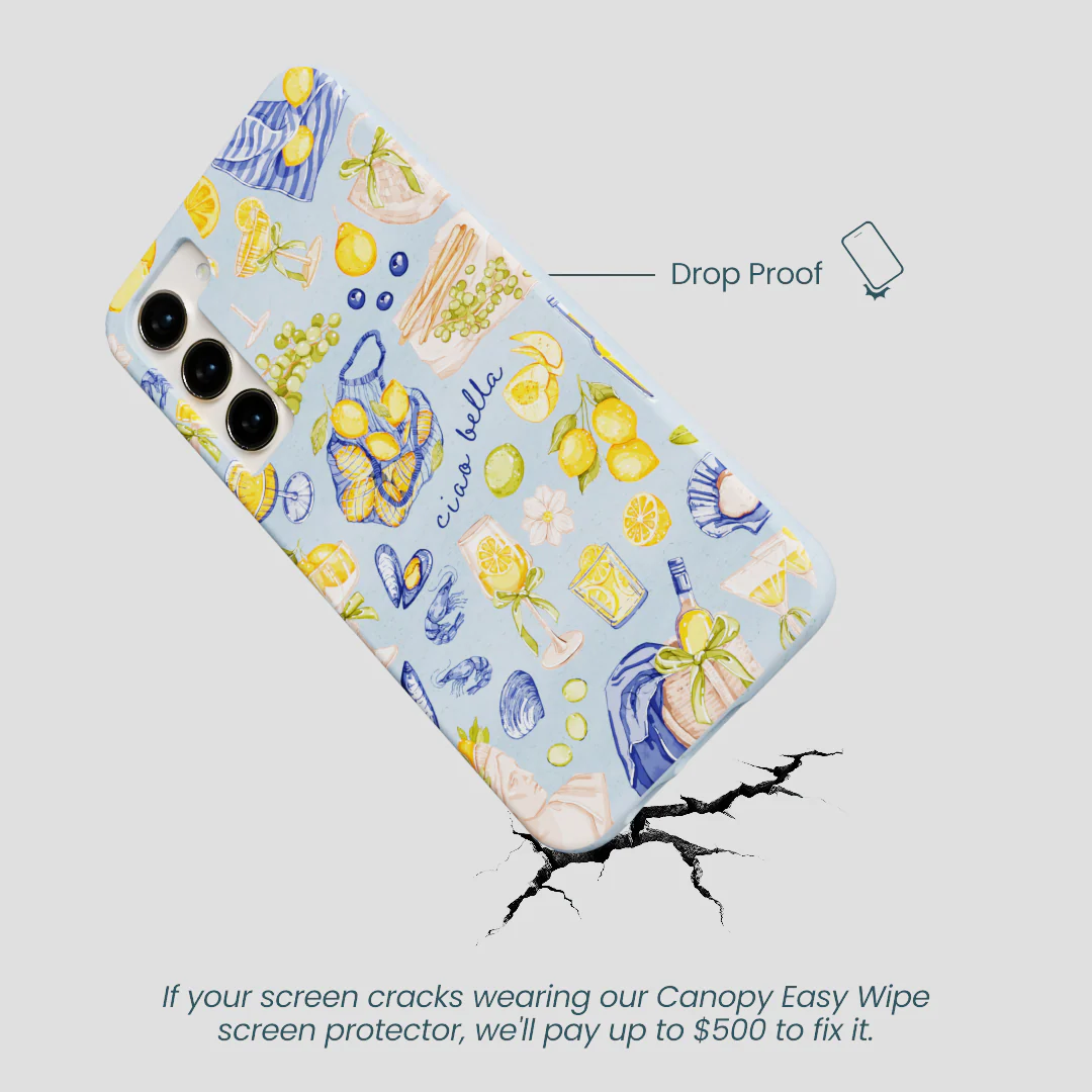 Powder Blue Ciao Bella Samsung Galaxy S24+(Plus) Case - Image 5