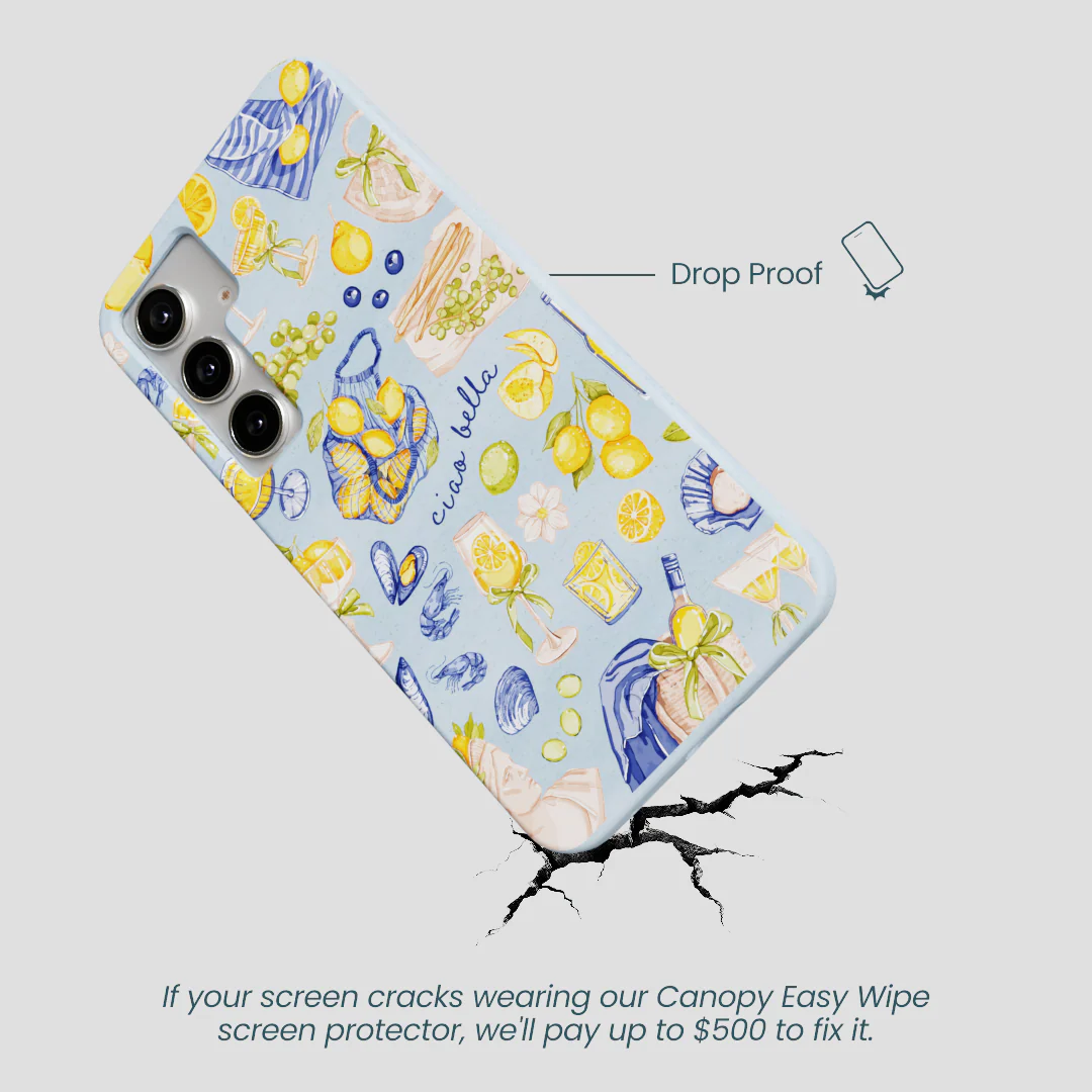 Powder Blue Ciao Bella Samsung Galaxy S25+(Plus) Case - Image 5