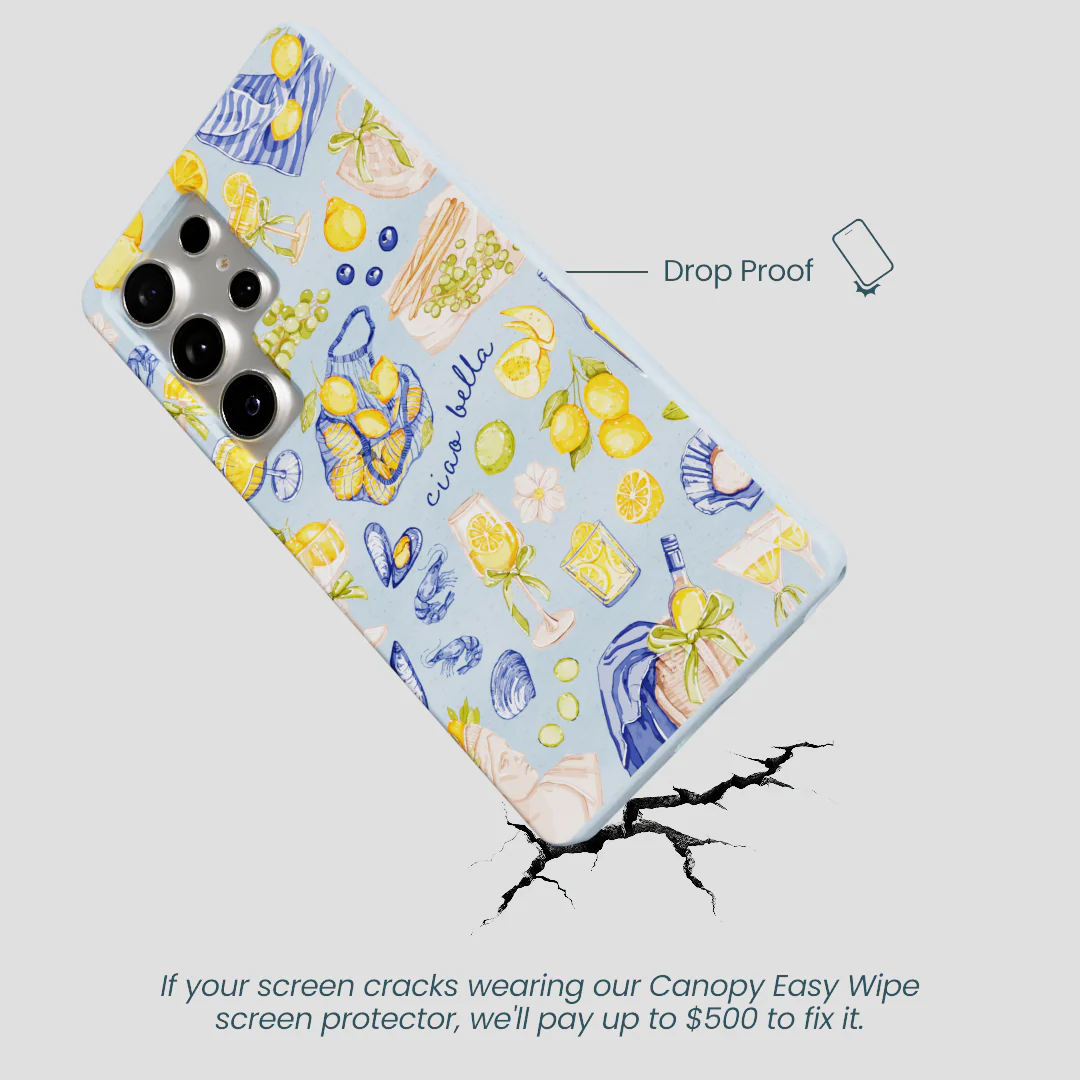 Powder Blue Ciao Bella Samsung Galaxy S25 Ultra Case - Image 5
