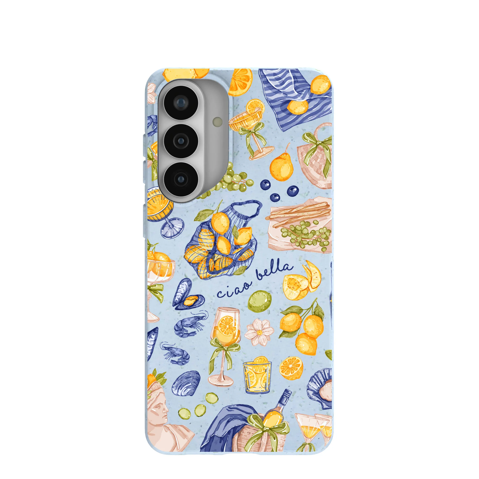 Powder Blue Ciao Bella Samsung Galaxy S26+(Plus) Case