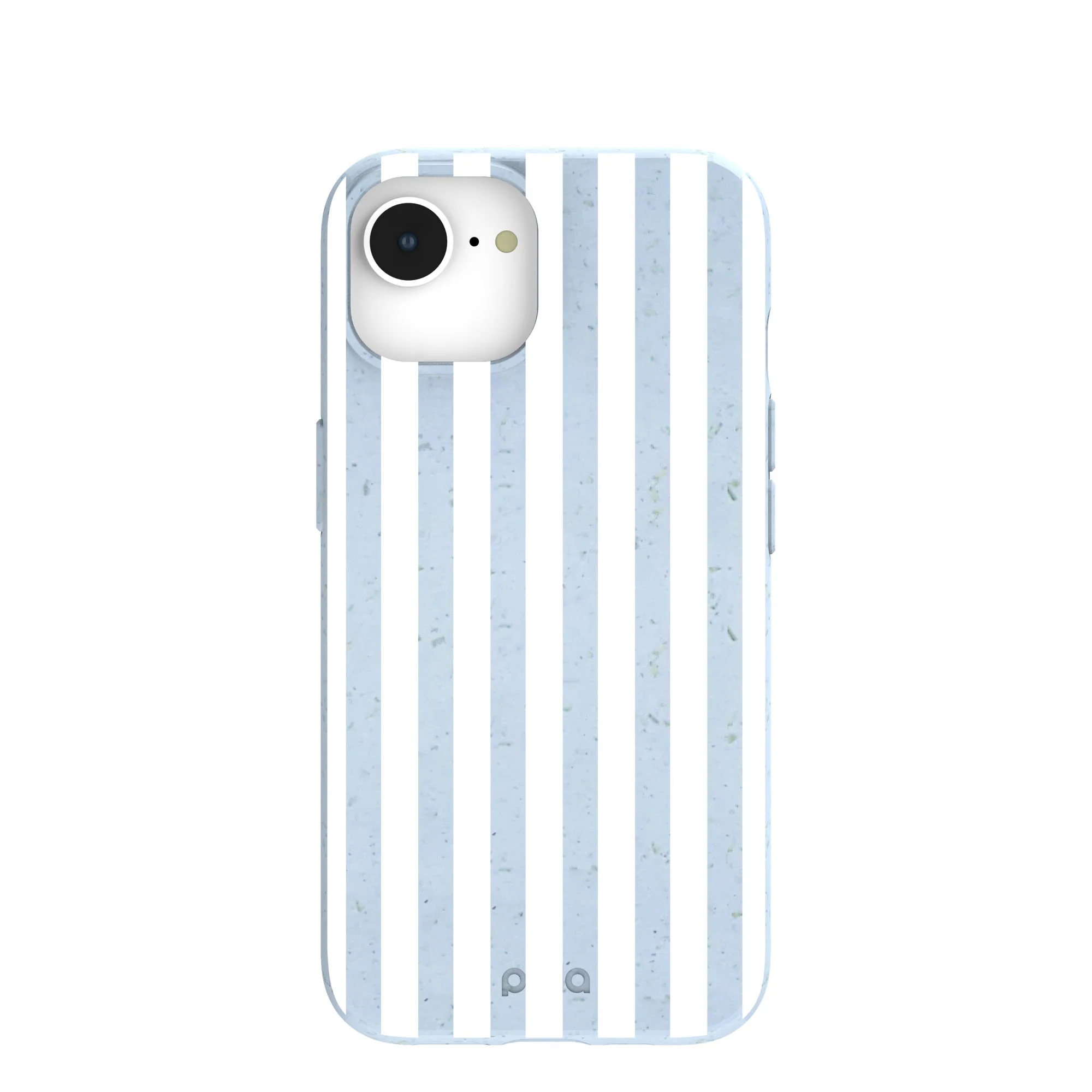 Powder Blue Cloud Stripes iPhone 16e/17e Case