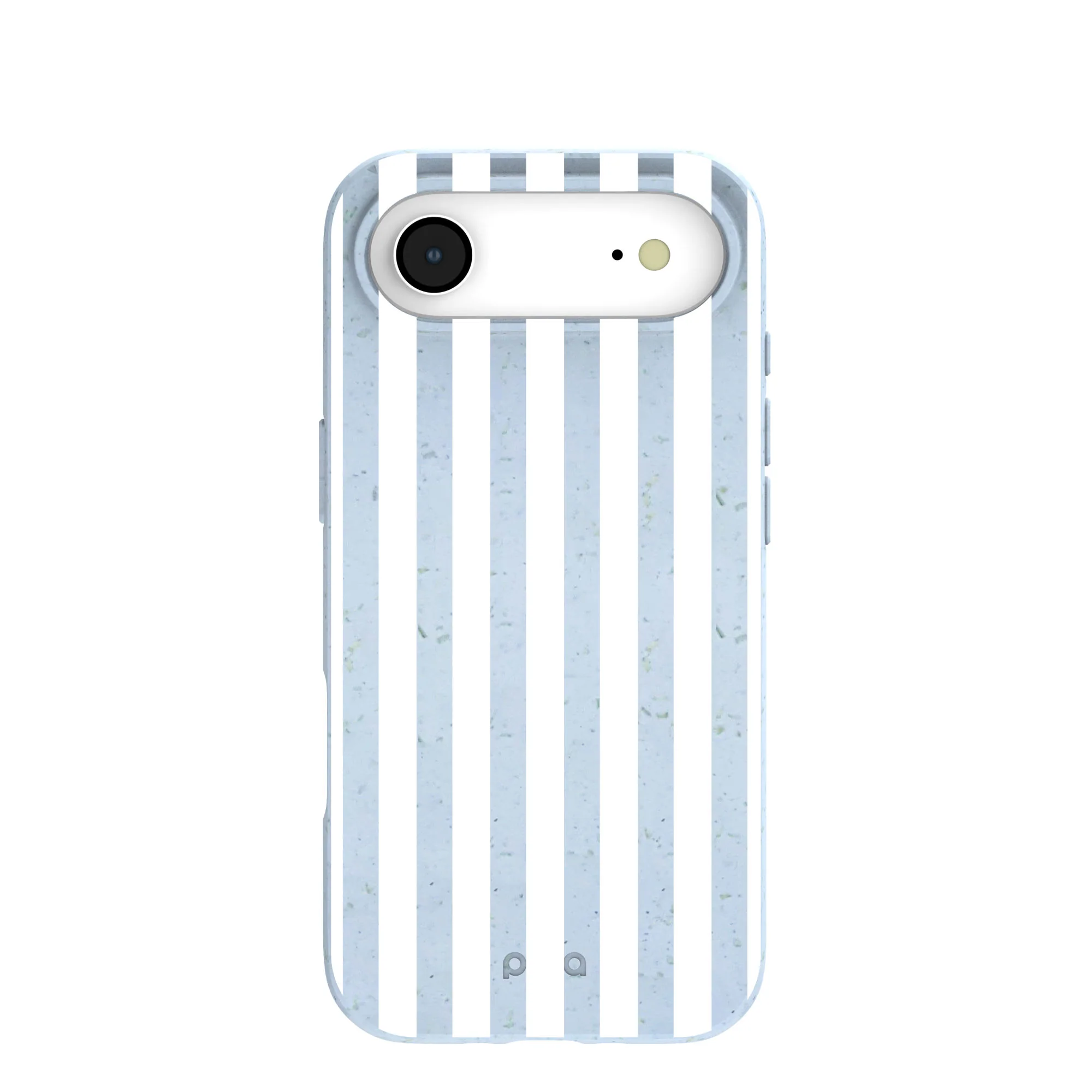 Powder Blue Cloud Stripes iPhone Air Case