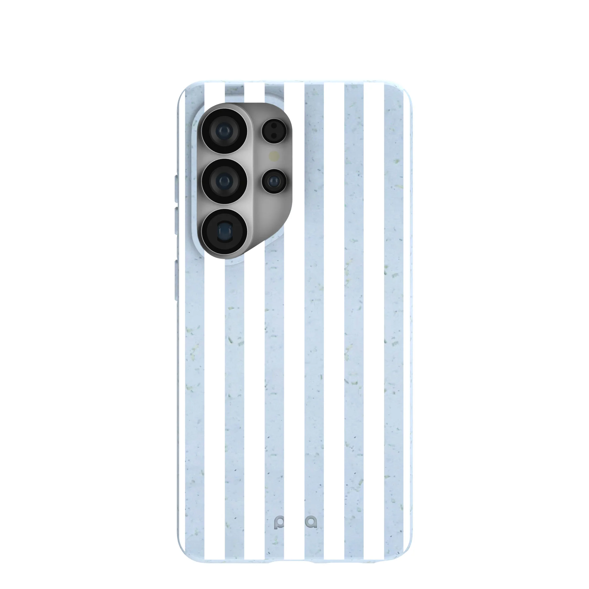 Powder Blue Cloud Stripes Samsung Galaxy S26 Ultra Case