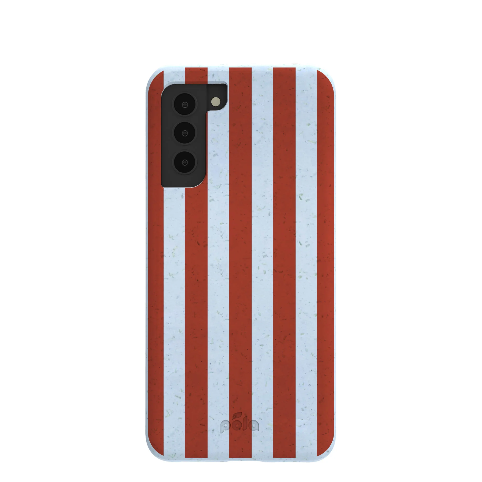 Powder Blue Copper Stripes Samsung Galaxy S21 Case