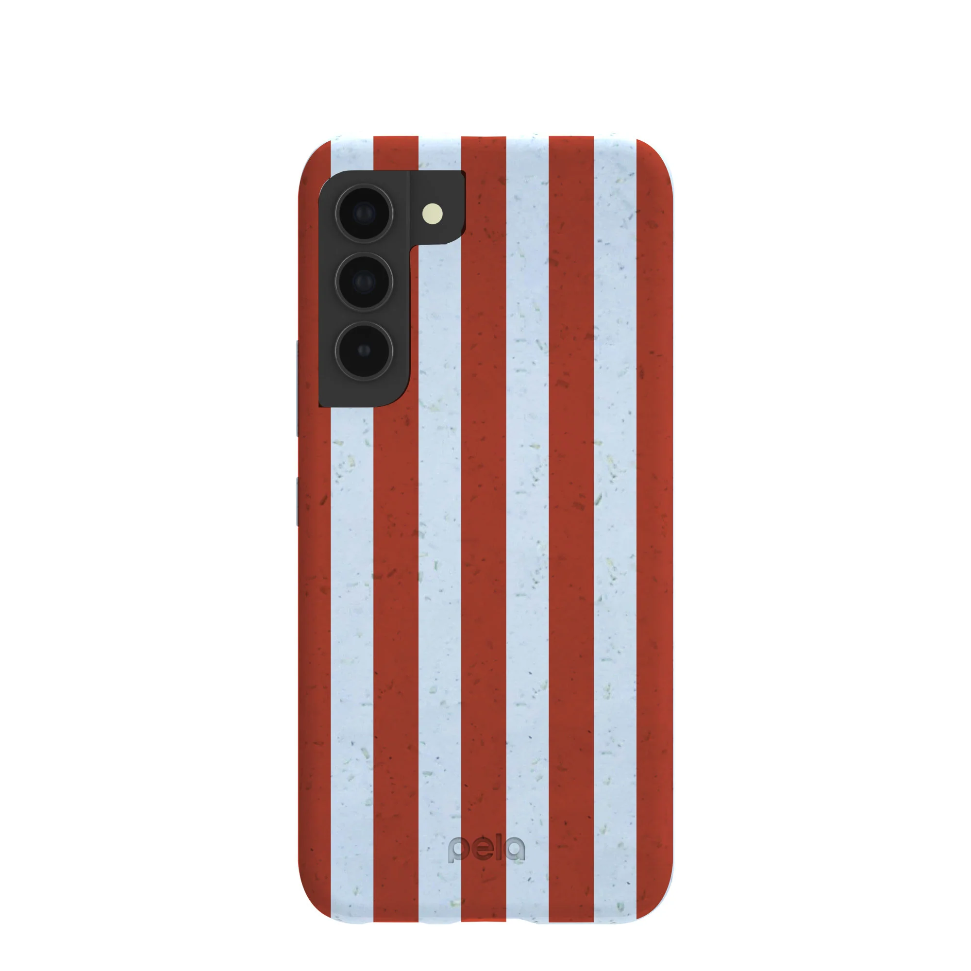 Powder Blue Copper Stripes Samsung Galaxy S22 Case