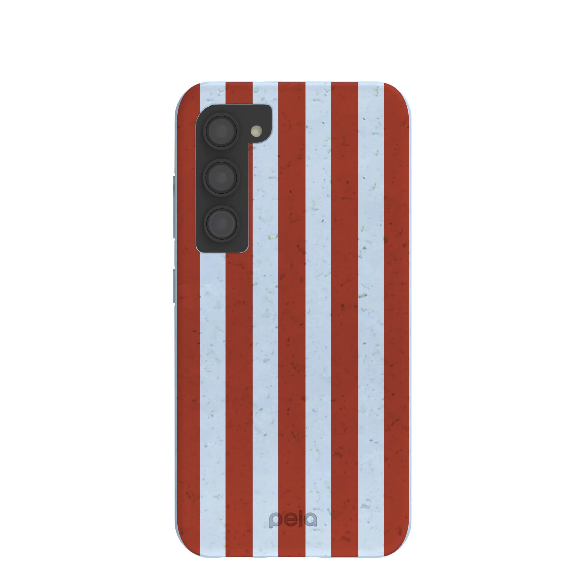 Powder Blue Copper Stripes Samsung Galaxy S23 Case