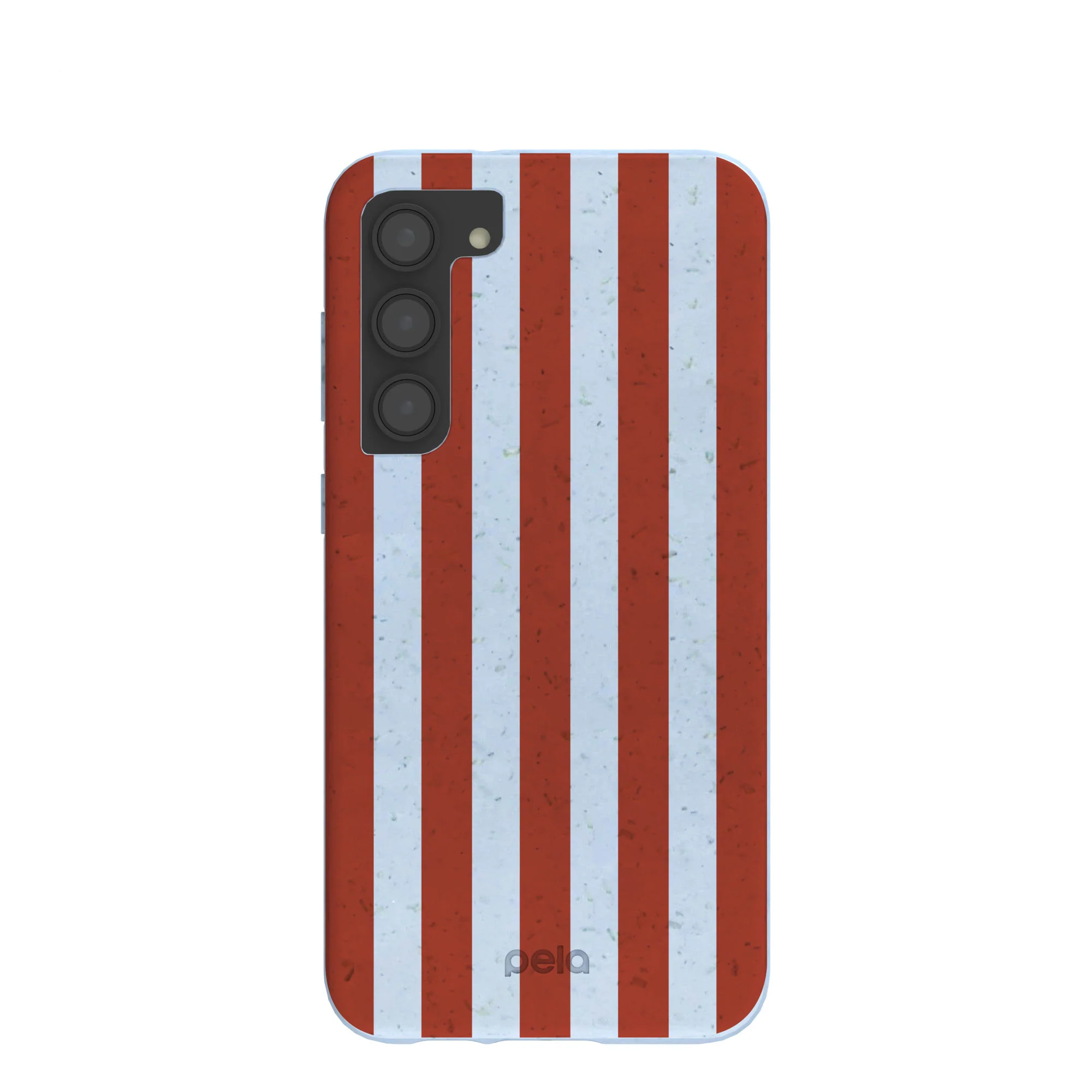 Powder Blue Copper Stripes Samsung Galaxy S23+(Plus) Case