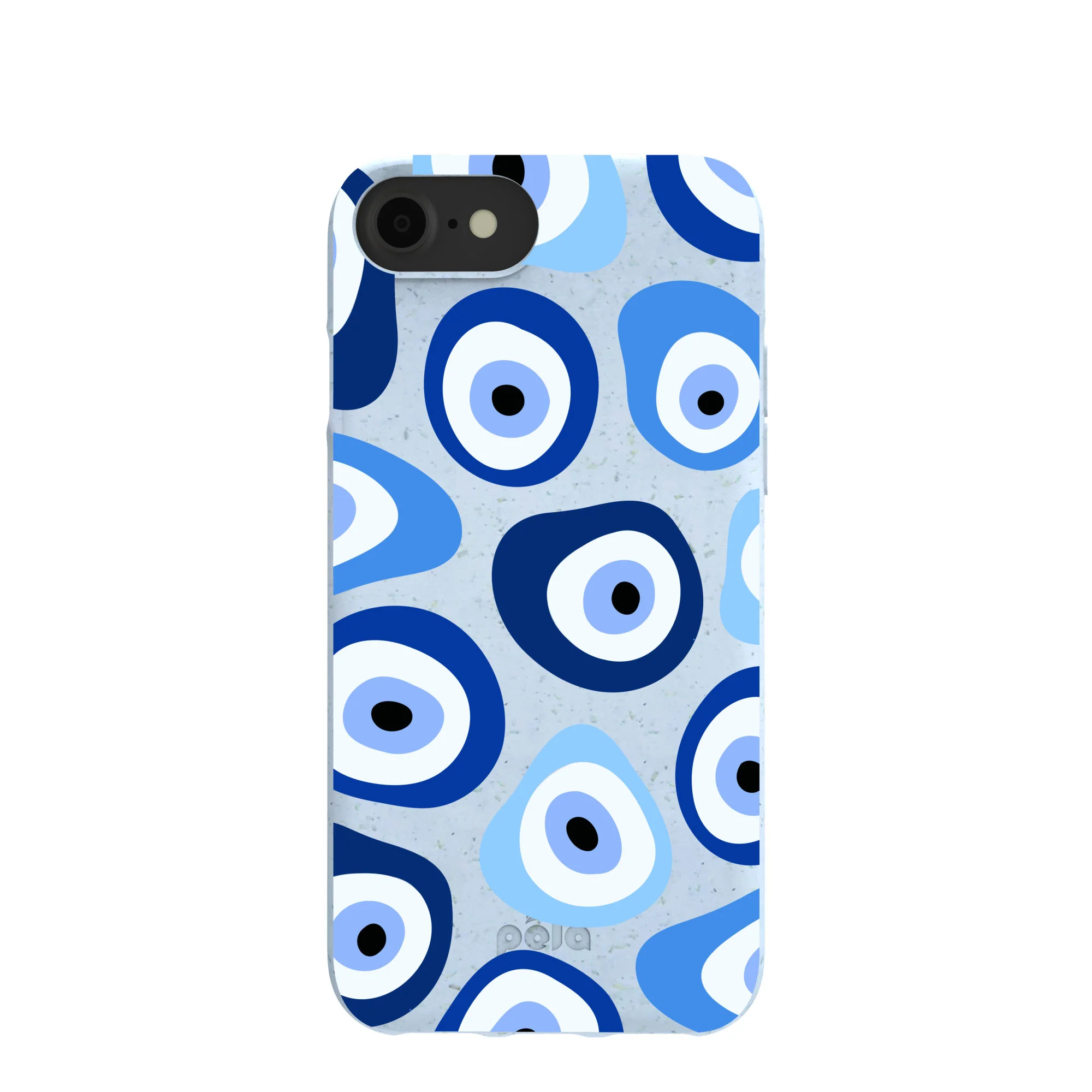 Powder Blue Evil Eye iPhone 6/6s/7/8/SE Case