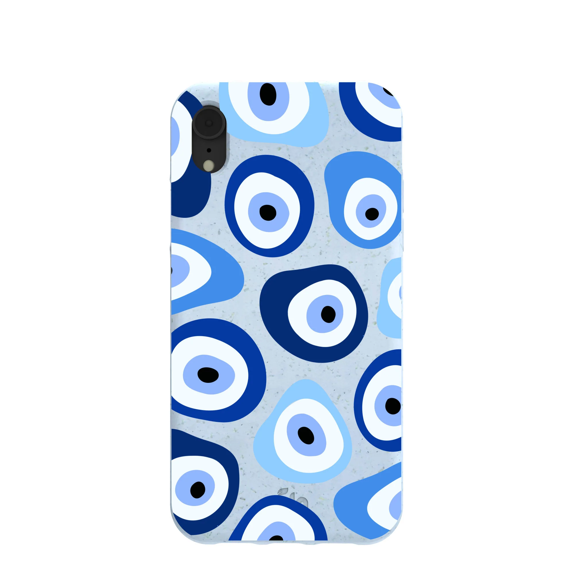 Powder Blue Evil Eye iPhone XR Case