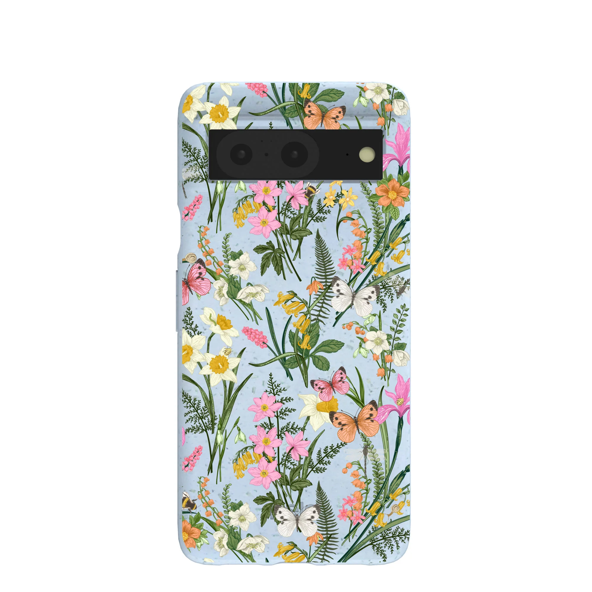 Powder Blue Fairy Wildflowers Google Pixel 8 Case