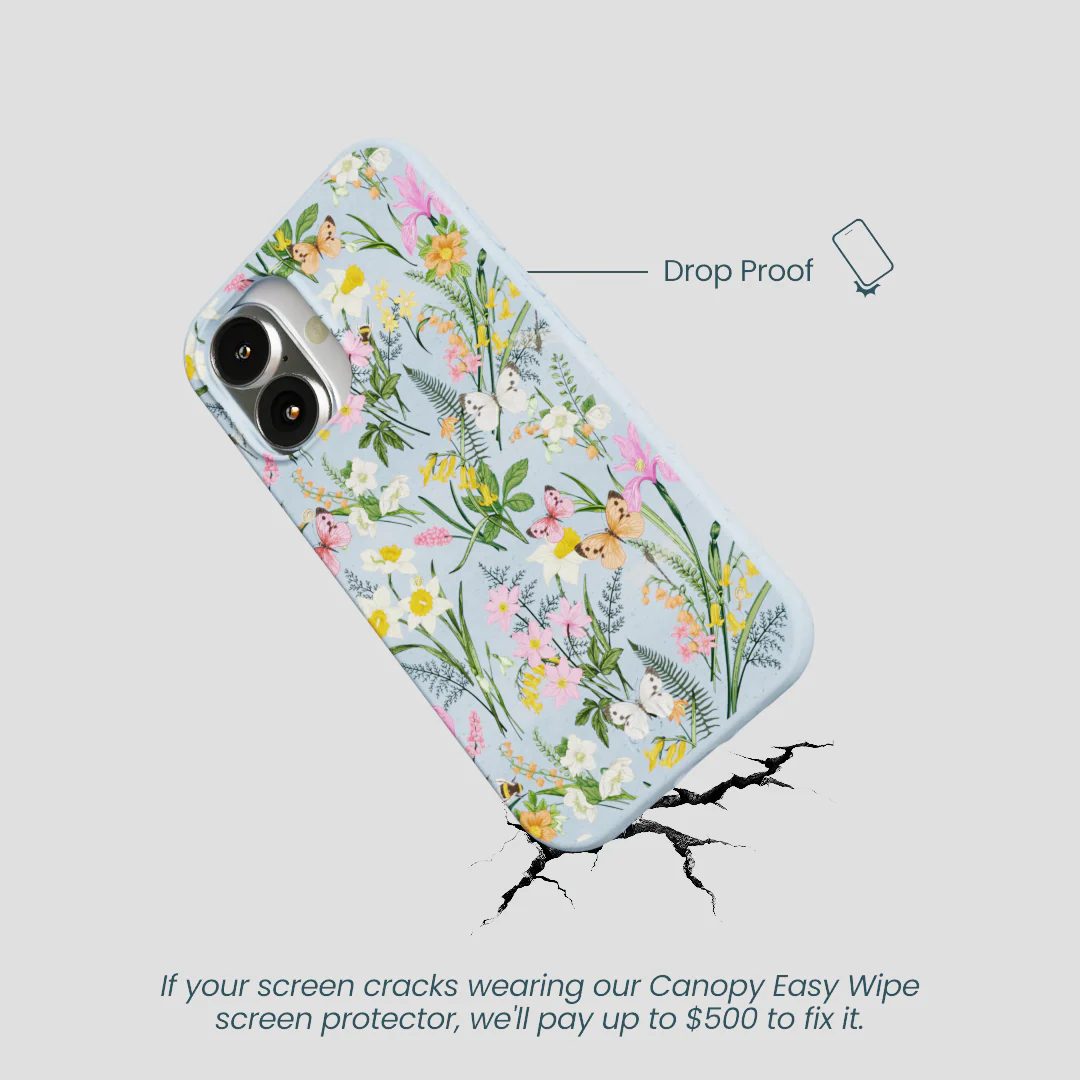 Powder Blue Fairy Wildflowers iPhone 16 Case - Image 5