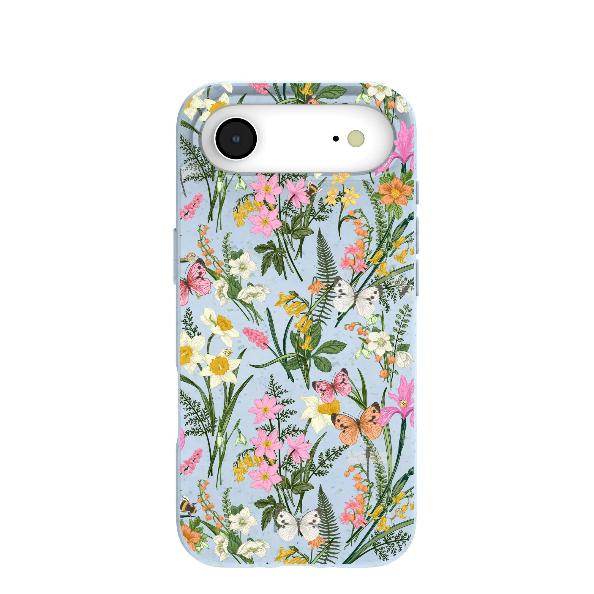 Powder Blue Fairy Wildflowers iPhone Air Case
