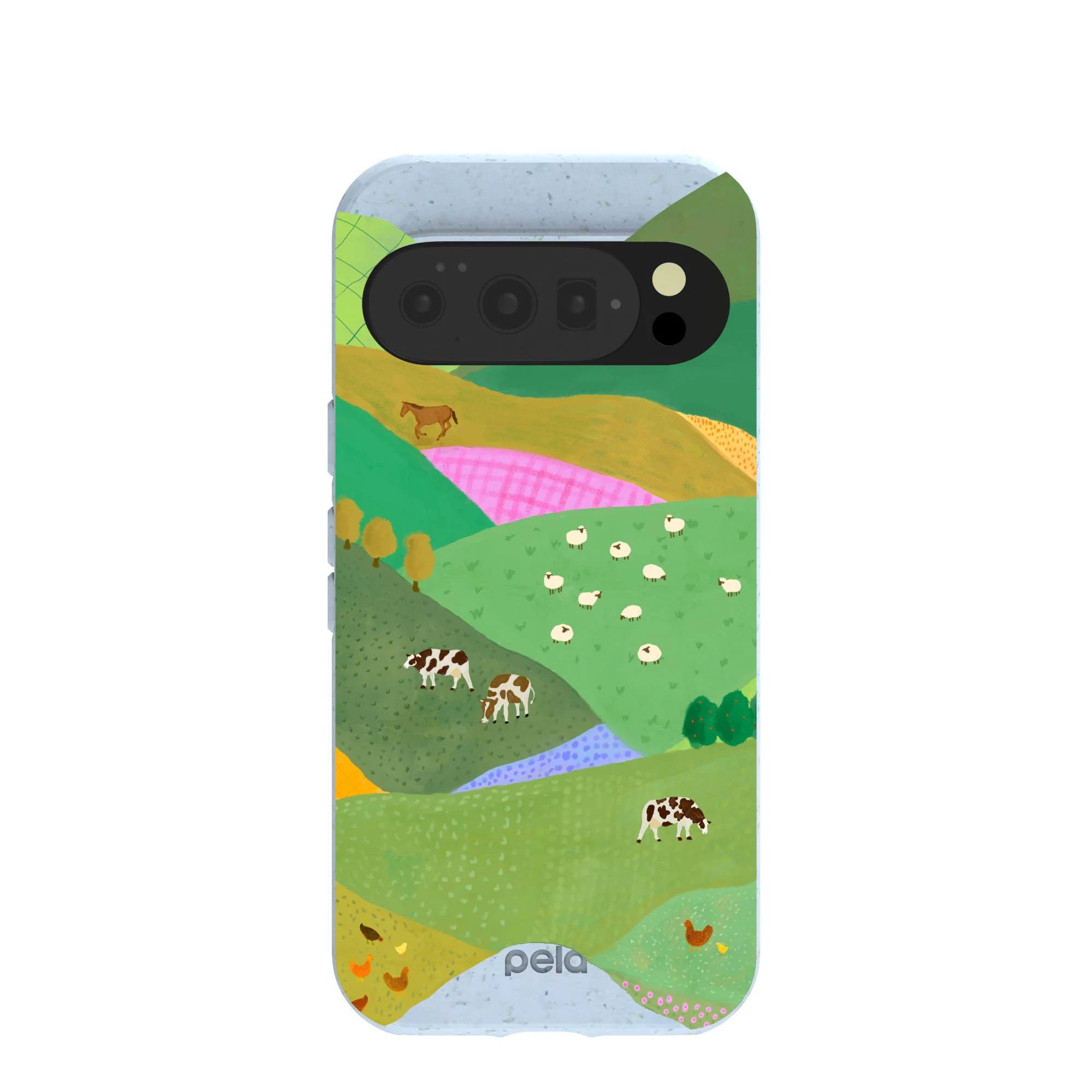 Powder Blue Farm Tales Google Pixel 10/10 Pro Case
