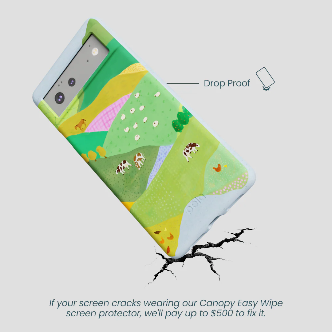Powder Blue Farm Tales Google Pixel 6 Case - Image 5