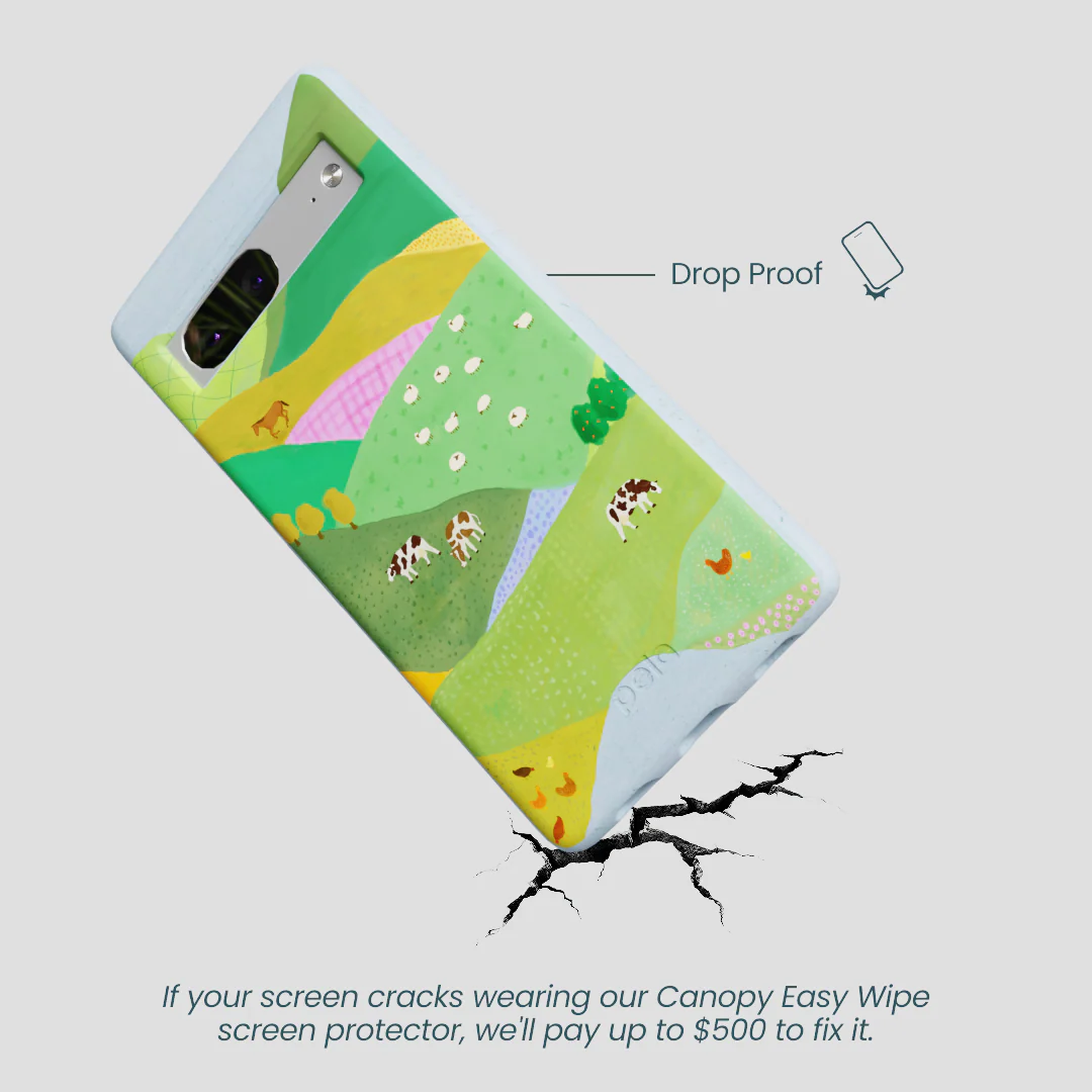 Powder Blue Farm Tales Google Pixel 7a Case - Image 5