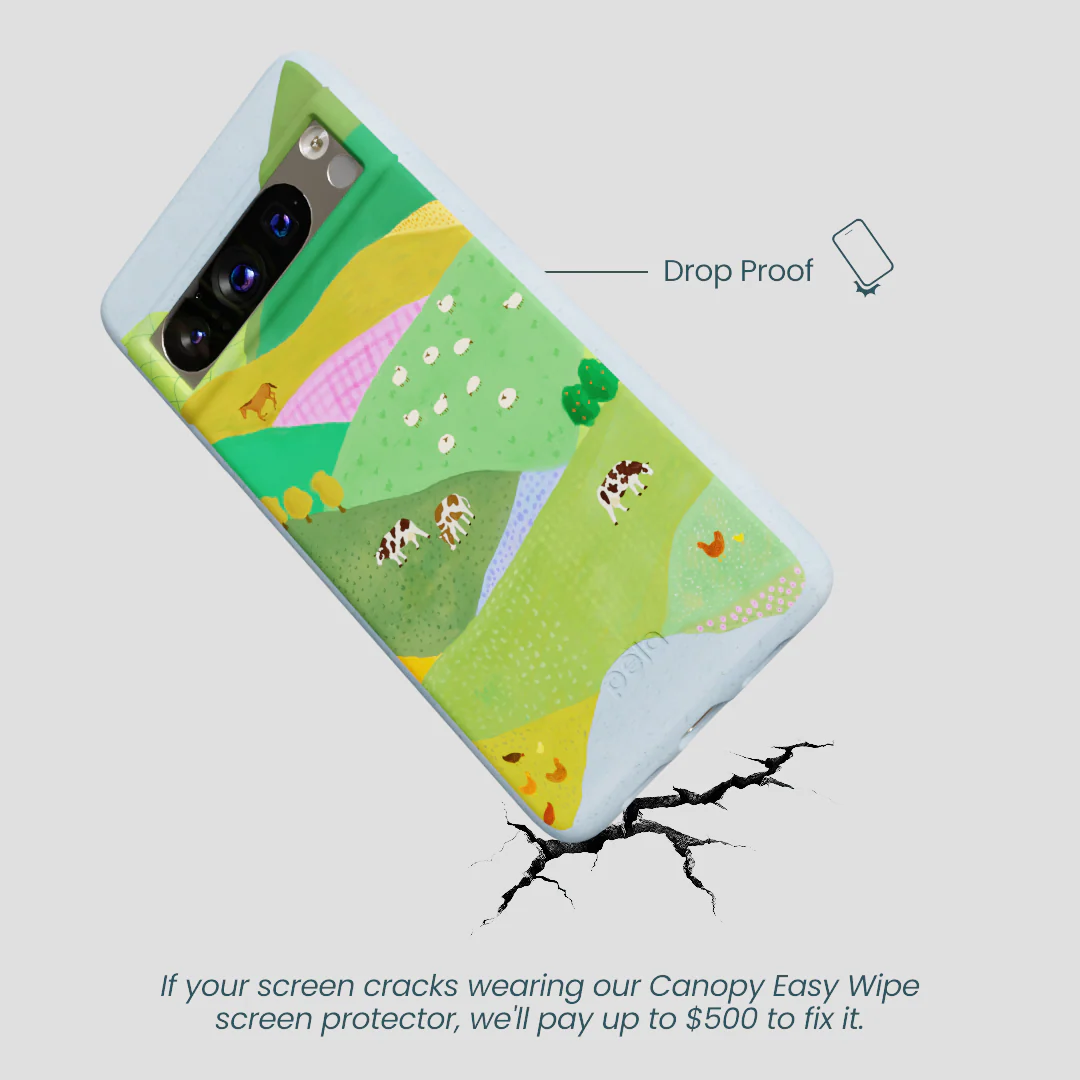 Powder Blue Farm Tales Google Pixel 8 Pro Case - Image 5