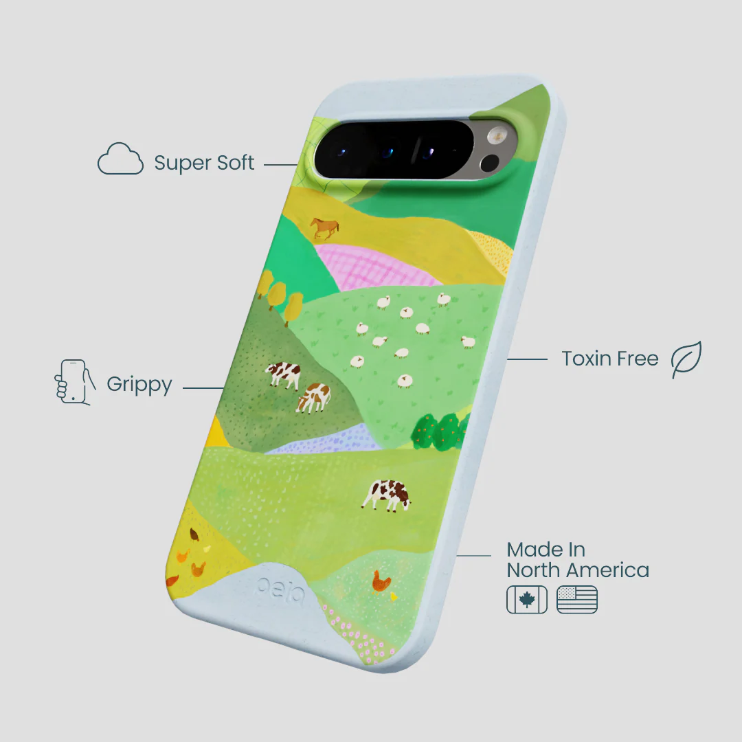 Powder Blue Farm Tales Google Pixel 9 Pro XL Case - Image 4