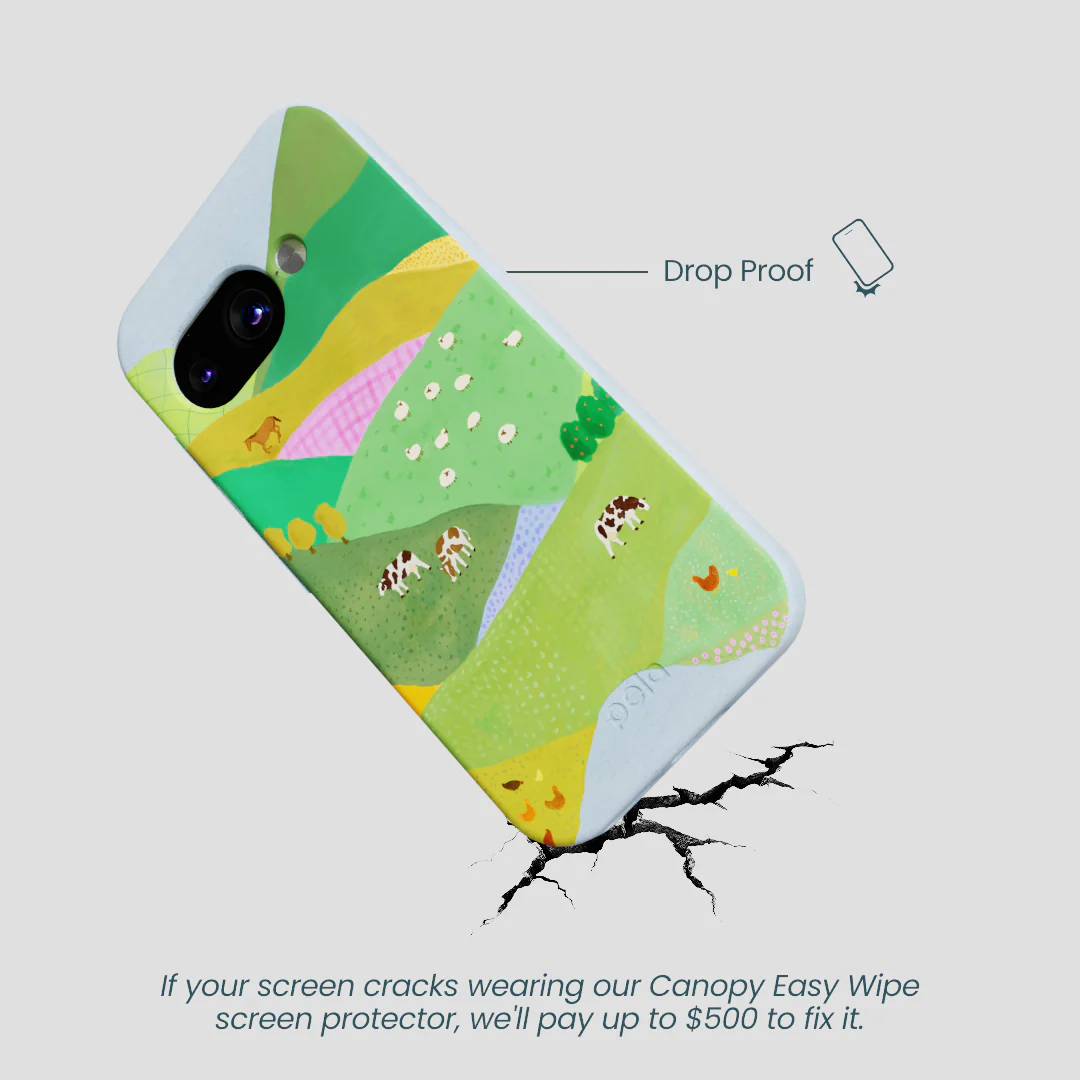Powder Blue Farm Tales Google Pixel 9a Case - Image 5