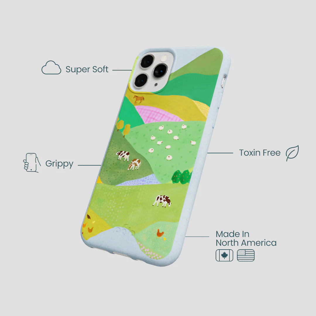 Powder Blue Farm Tales iPhone 11 Pro Case - Image 4