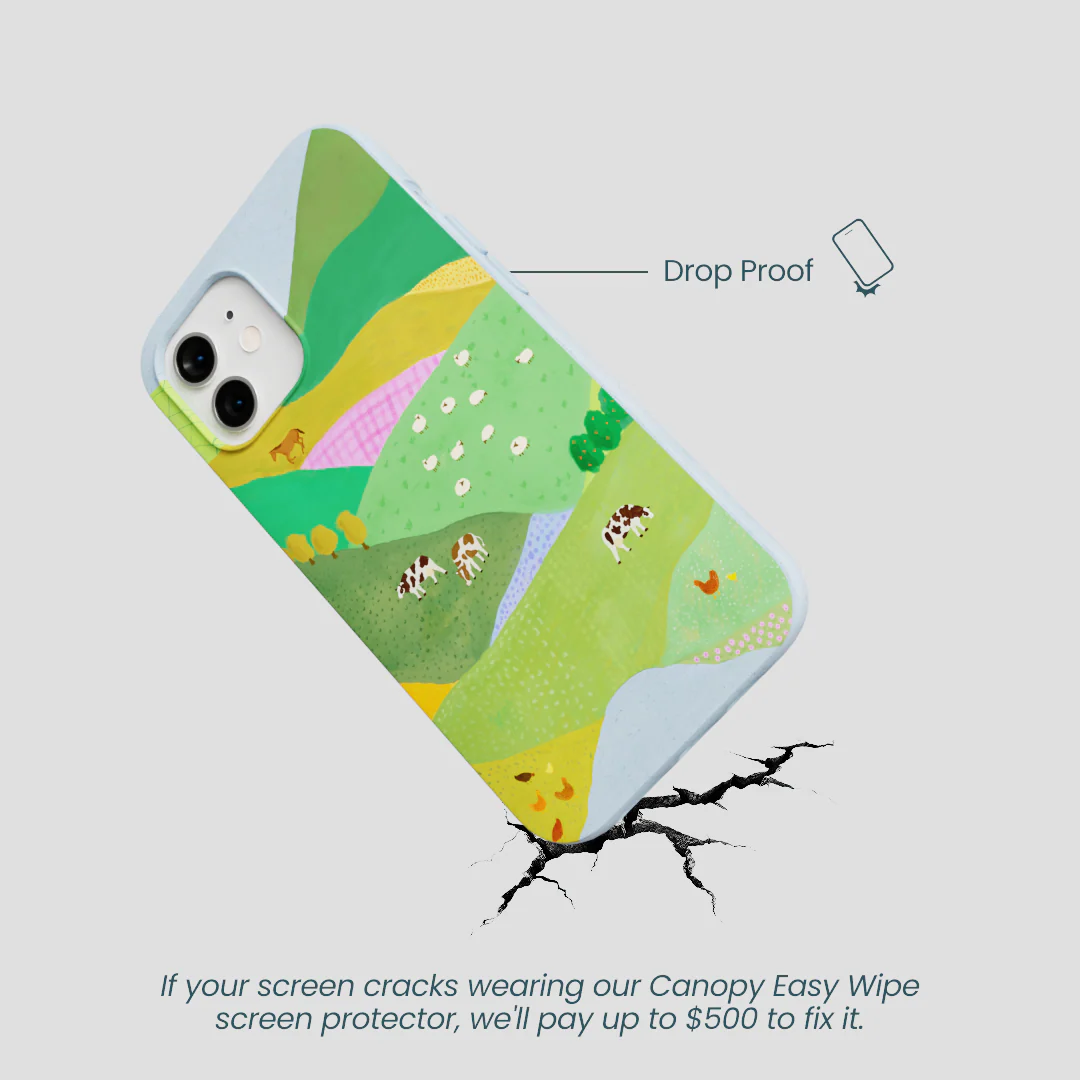 Powder Blue Farm Tales iPhone 12/ iPhone 12 Pro Case - Image 5
