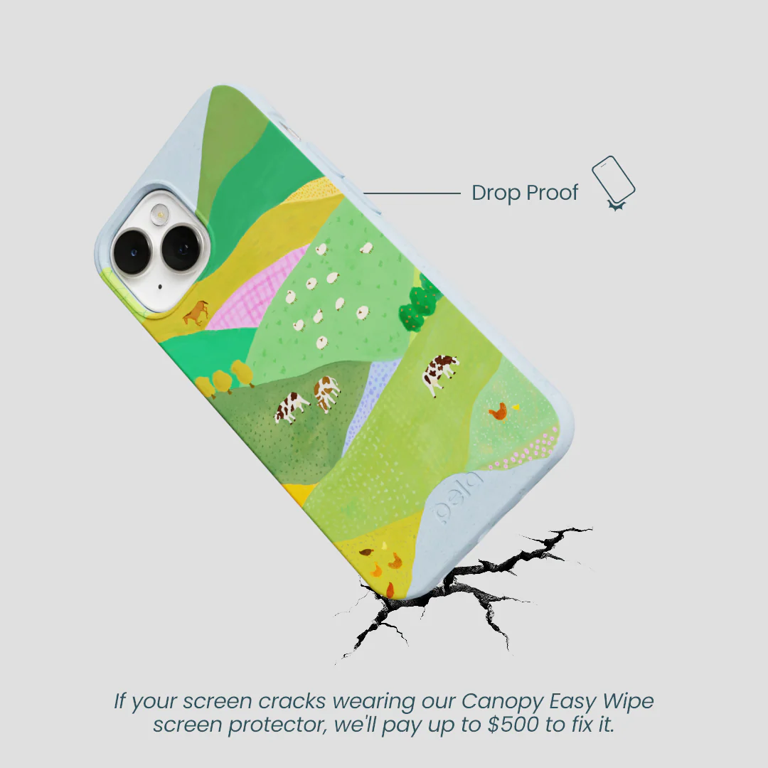 Powder Blue Farm Tales iPhone 13 Case - Image 5