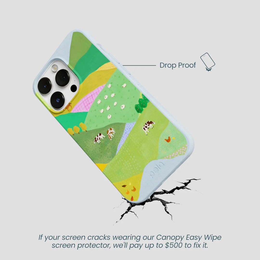 Powder Blue Farm Tales iPhone 13 Pro Case - Image 5