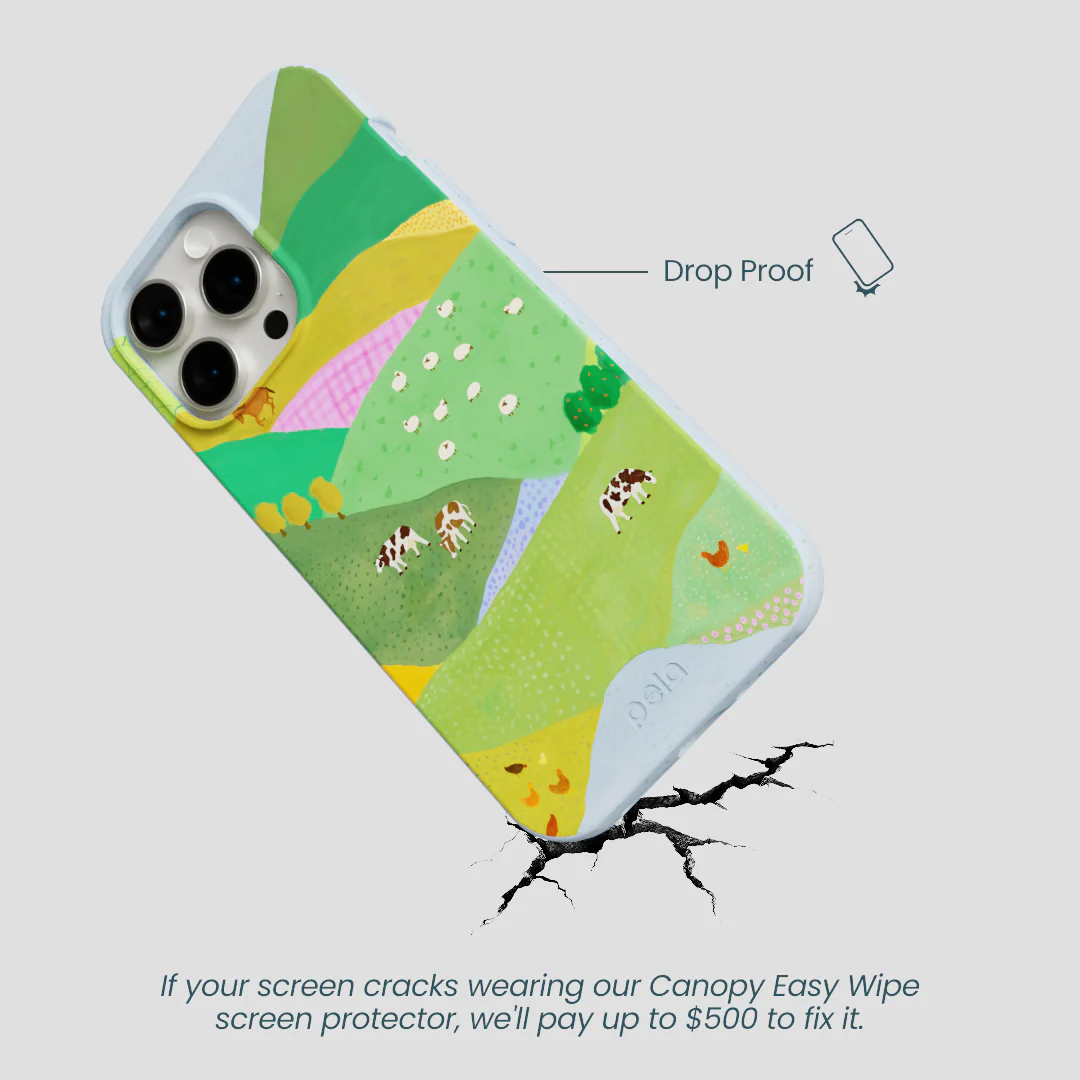 Powder Blue Farm Tales iPhone 14 Pro Max Case - Image 5