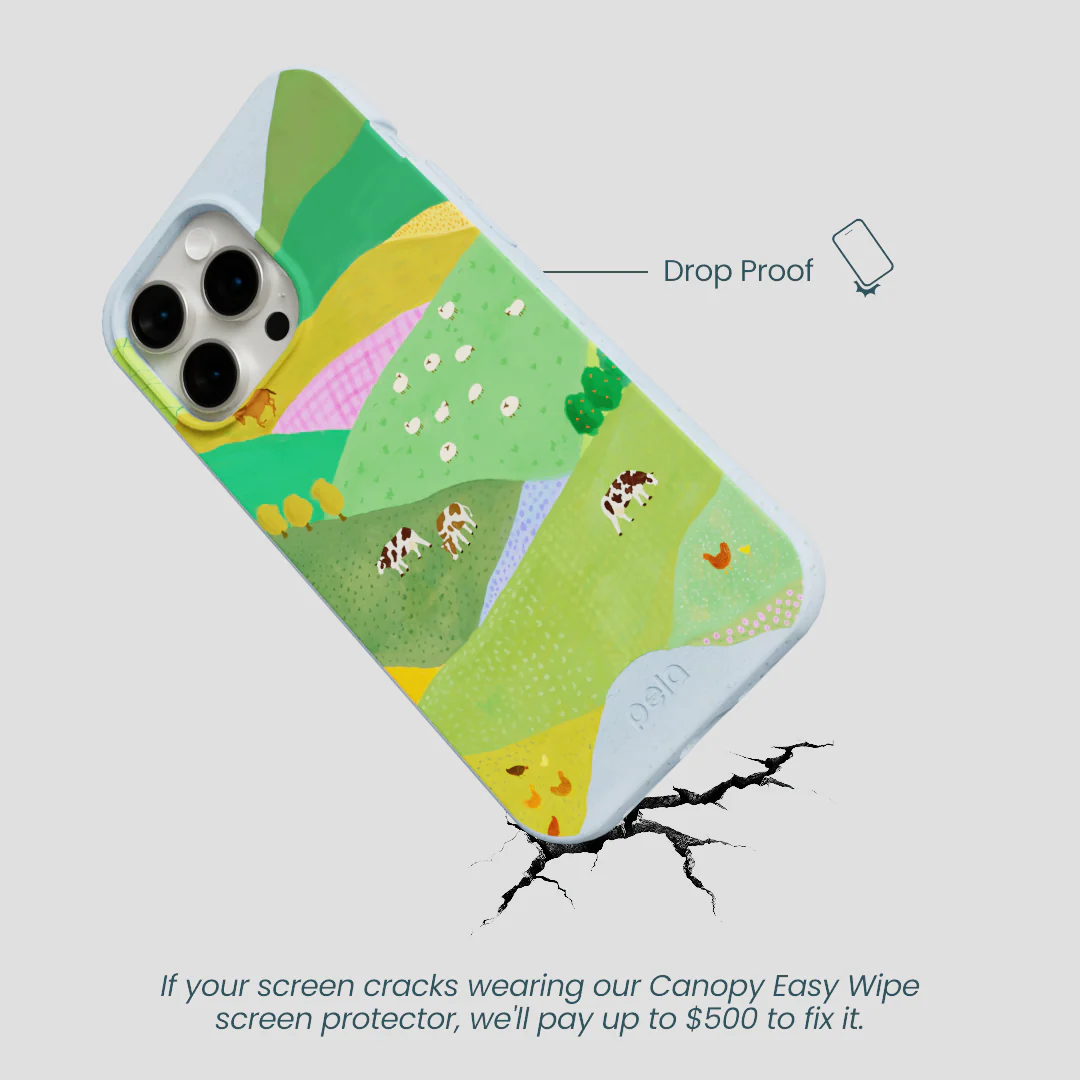 Powder Blue Farm Tales iPhone 15 Pro Max Case - Image 5