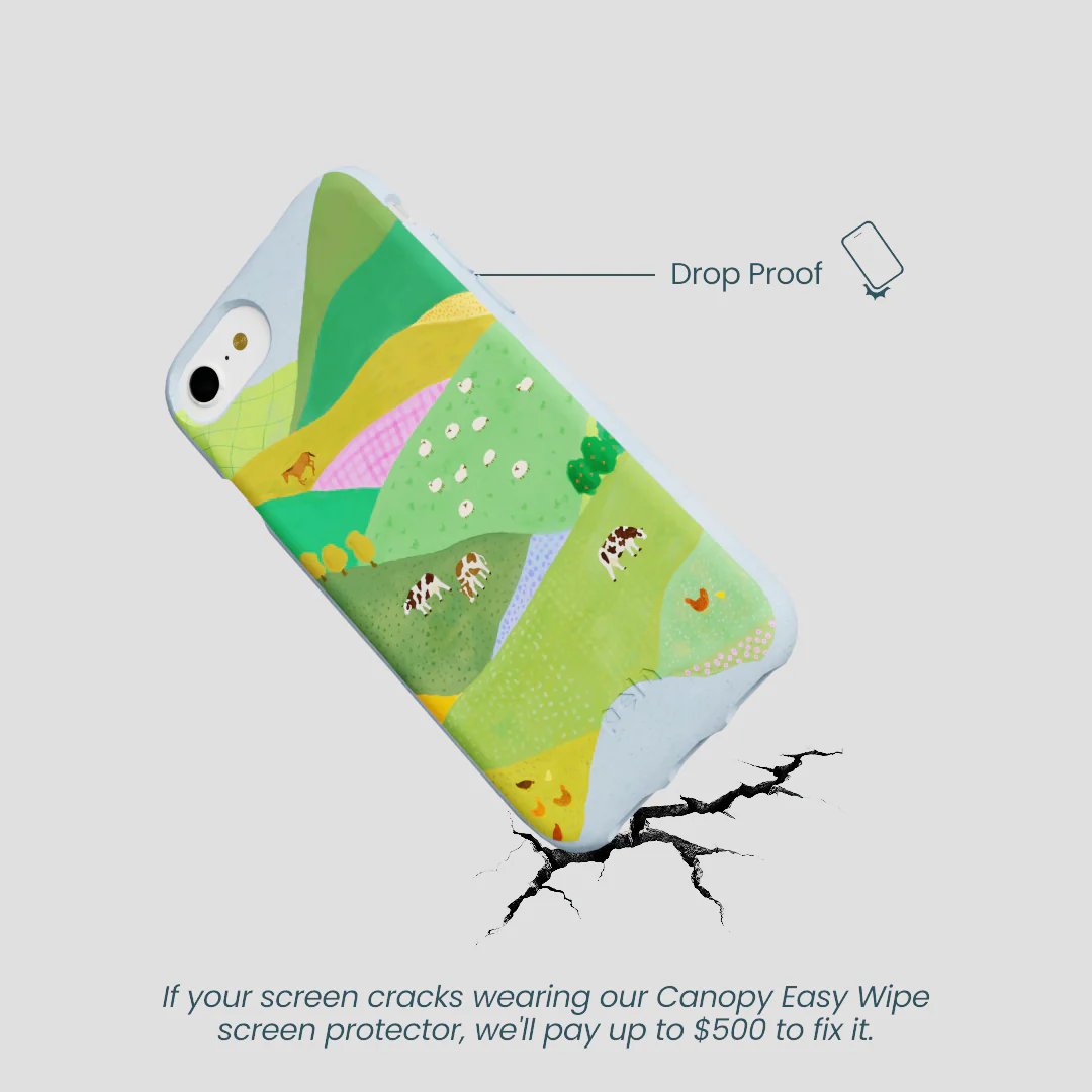 Powder Blue Farm Tales iPhone 6/6s/7/8/SE Case - Image 5