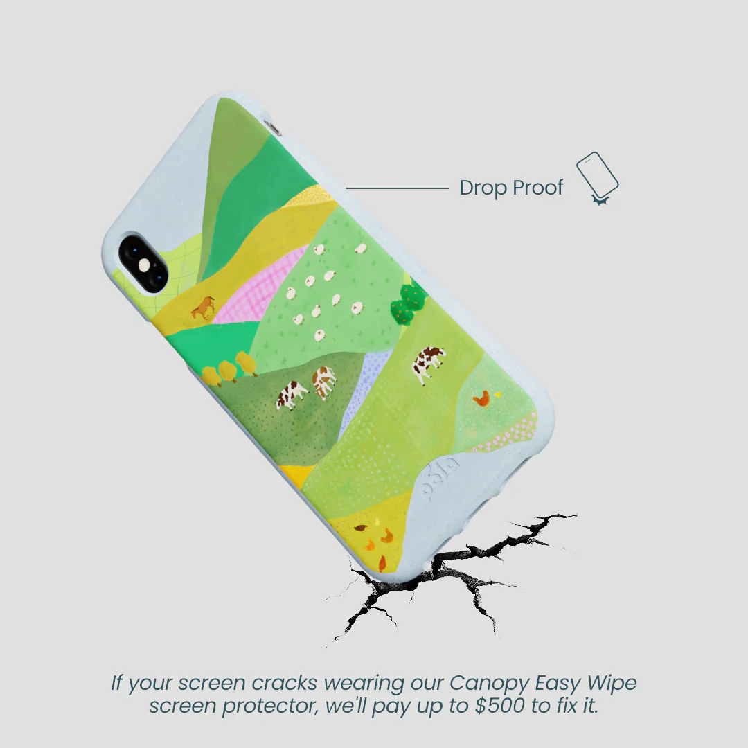Powder Blue Farm Tales iPhone XR Case - Image 5