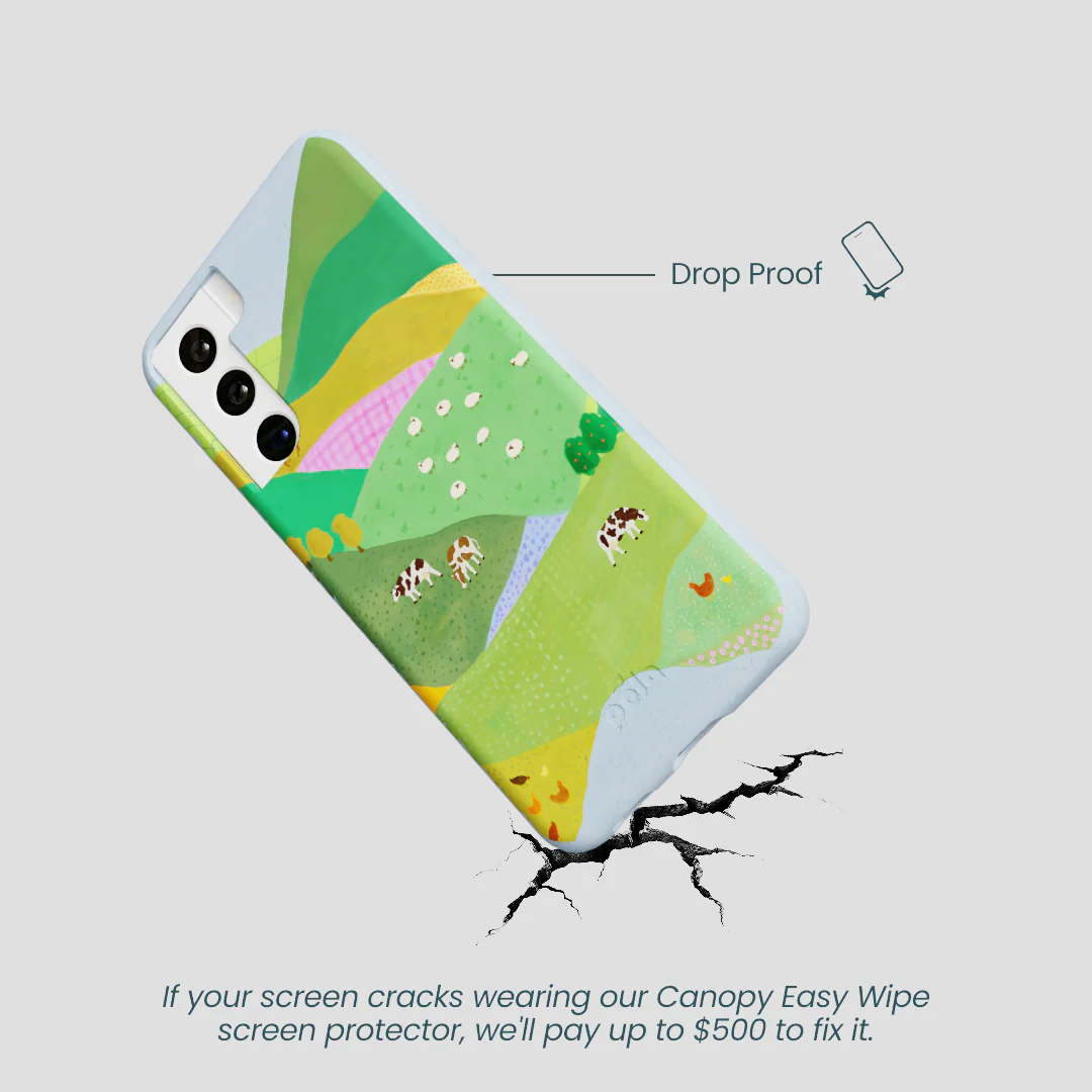 Powder Blue Farm Tales Samsung Galaxy S21 Case - Image 5