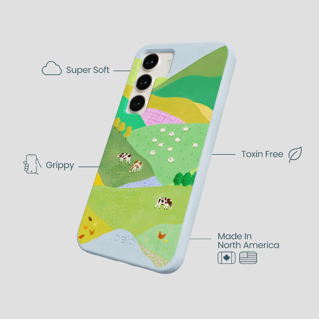 Powder Blue Farm Tales Samsung Galaxy S23 Case - Image 4