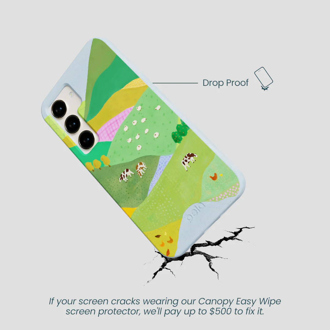 Powder Blue Farm Tales Samsung Galaxy S24 Case - Image 5