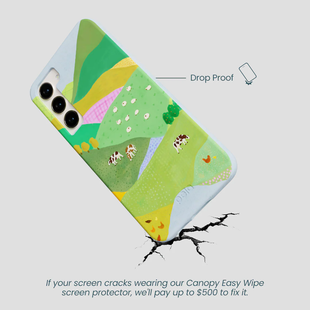 Powder Blue Farm Tales Samsung Galaxy S24+(Plus) Case - Image 5